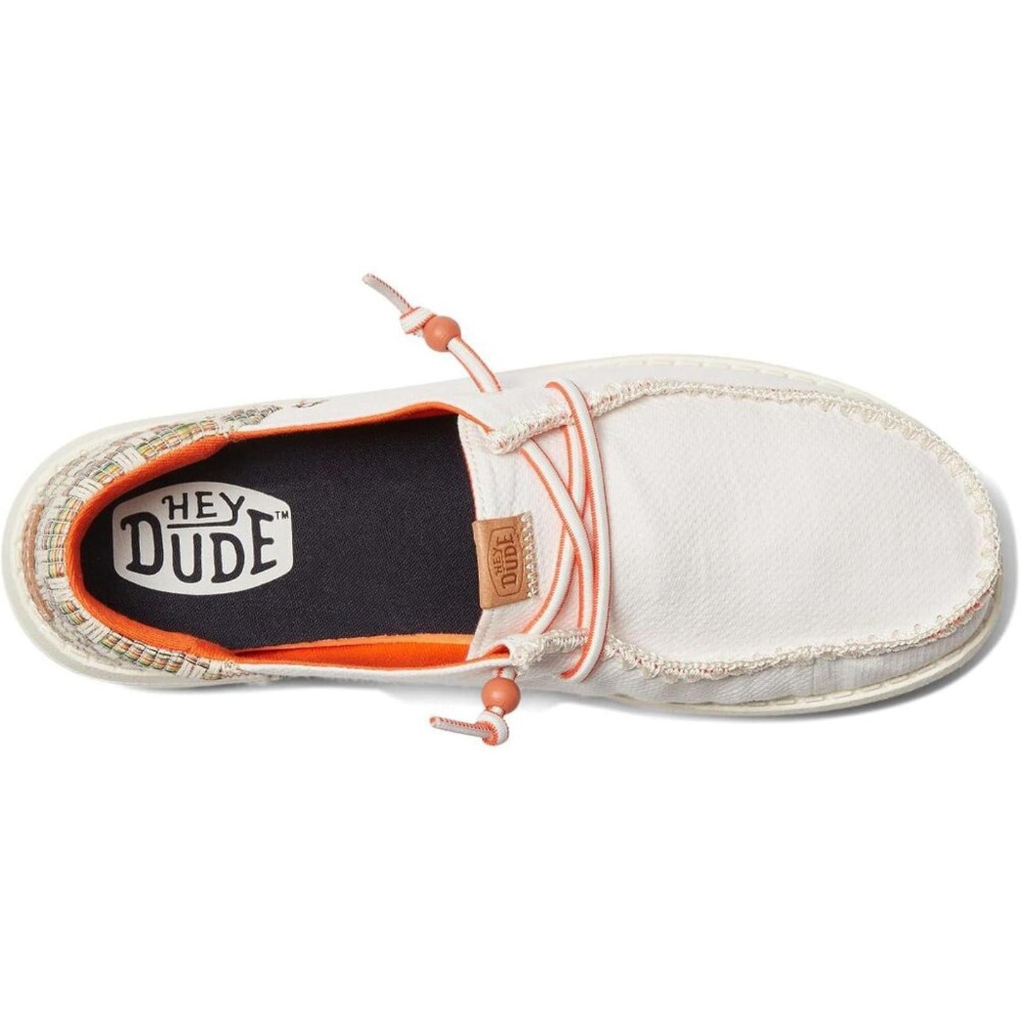 Wendy Funk Beige Jacquard Casual Shoes