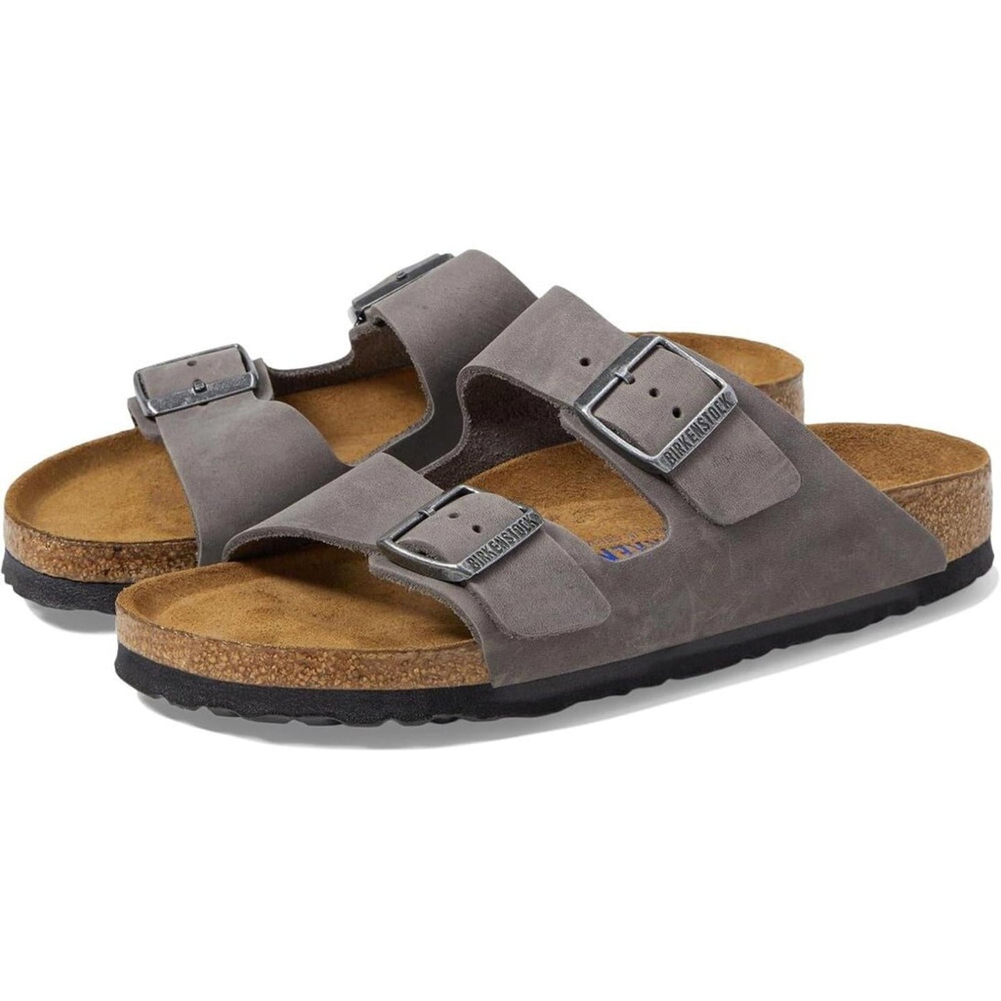 Arizona Iron Oiled Leather Sandals