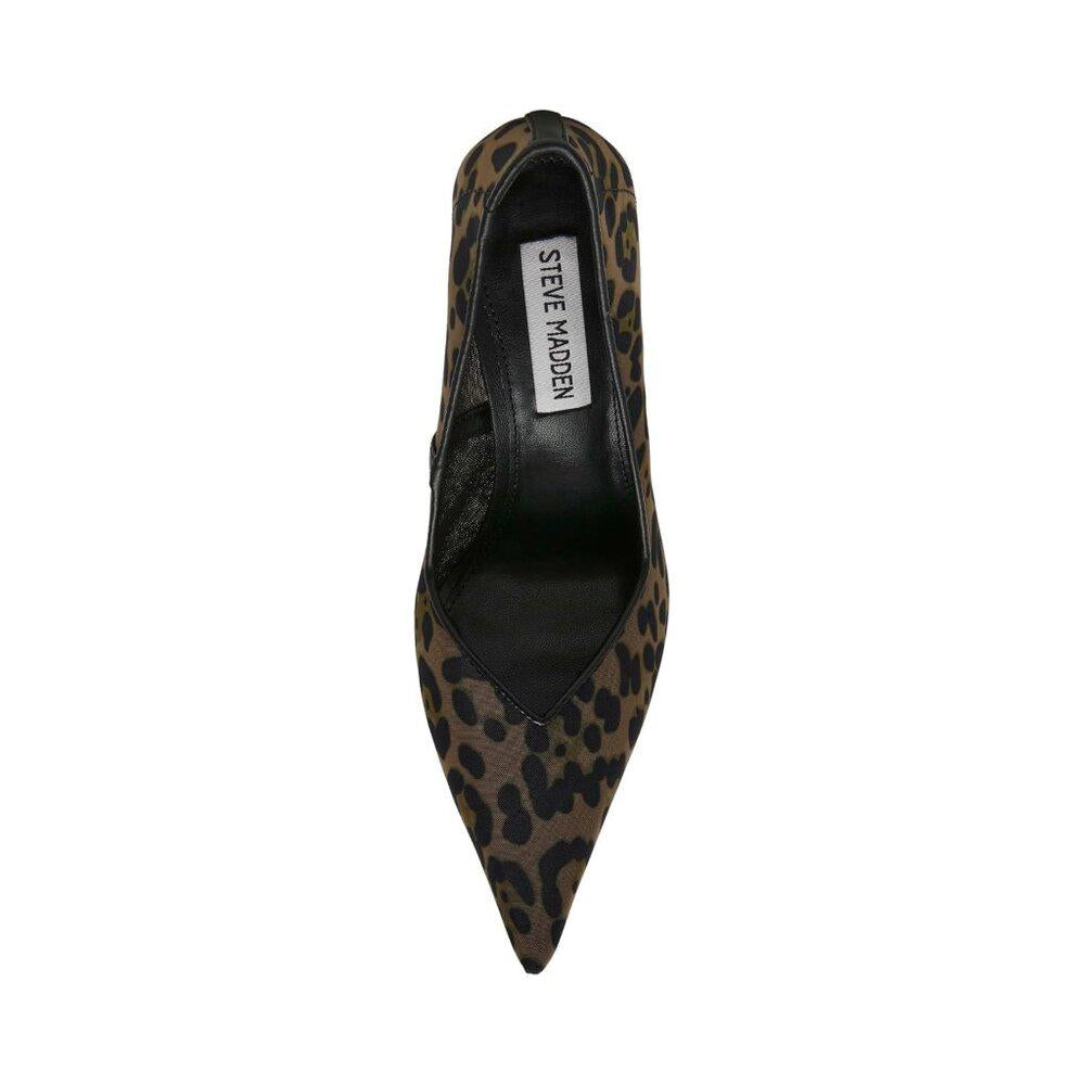 Raz Leopard Mesh Heeled Pumps