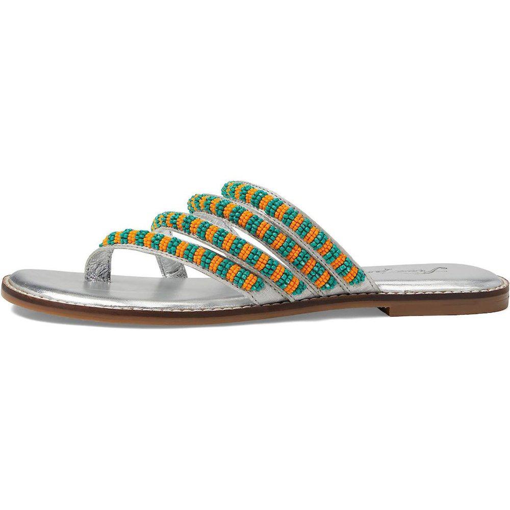Free People Beatrice Platano Combo Beaded Flats