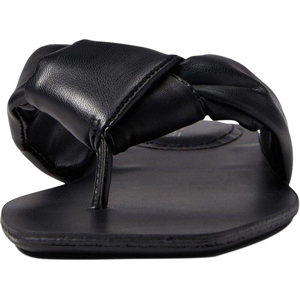 Baler Black Thong Sandals