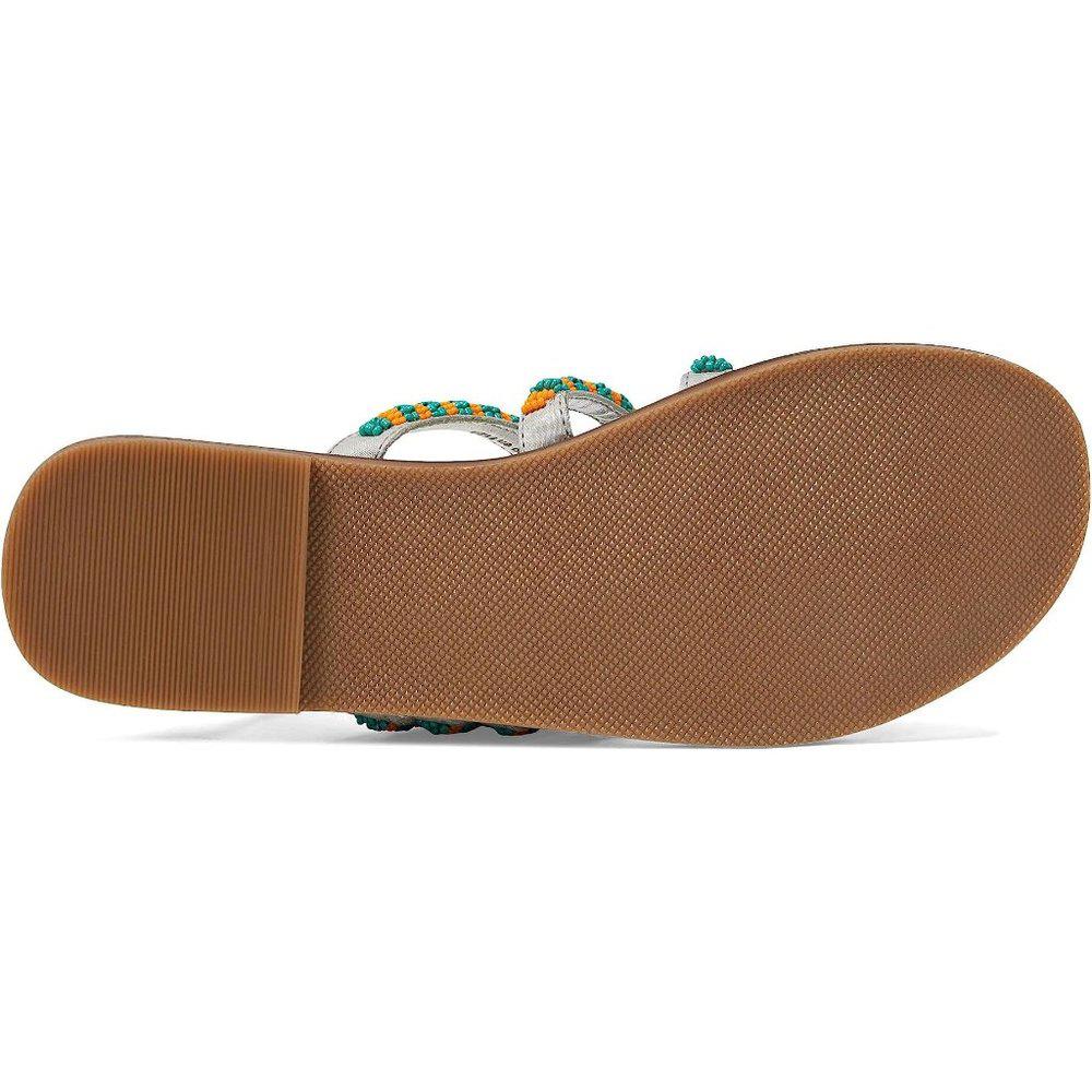 Free People Beatrice Platano Combo Beaded Flats