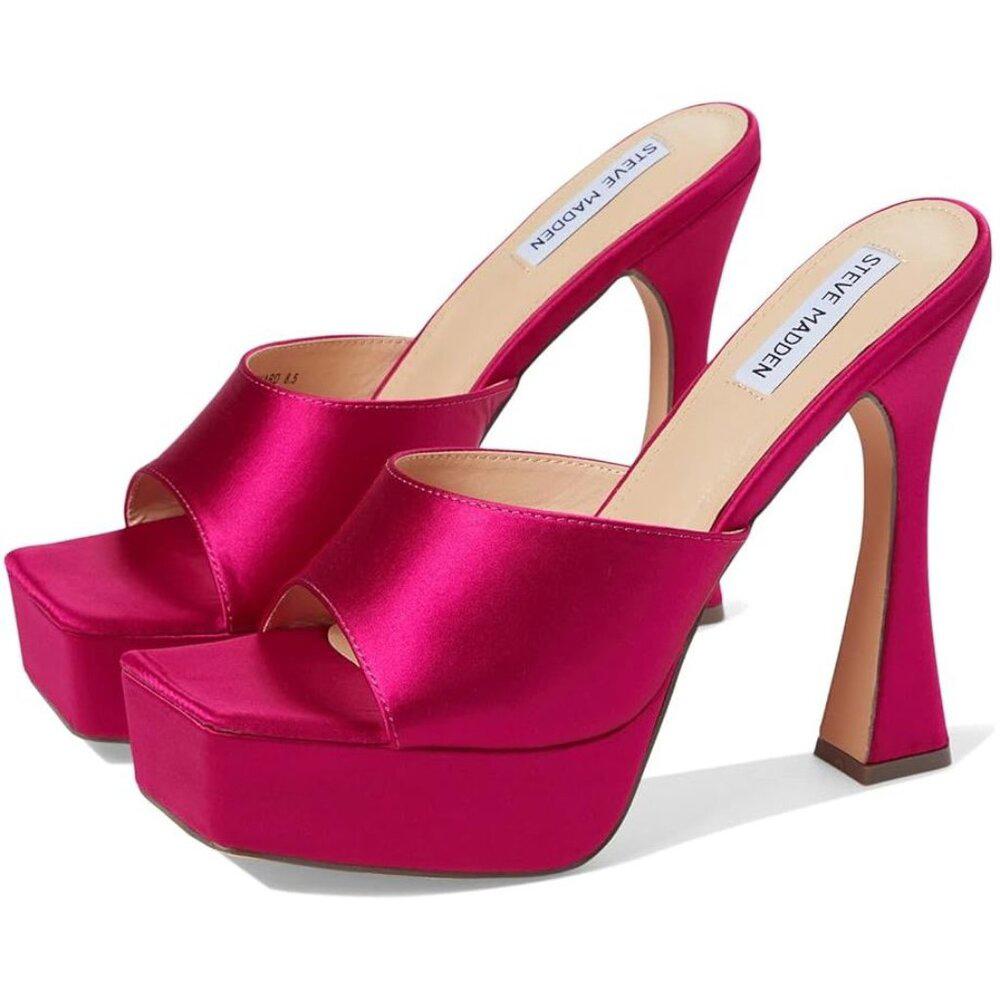 Vineyard Pink Heeled Sandals