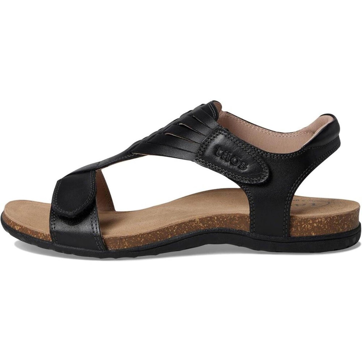 Wonderfull Black Leather Sandals