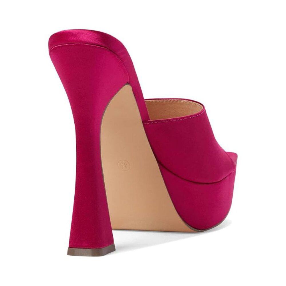 Vineyard Pink Heeled Sandals