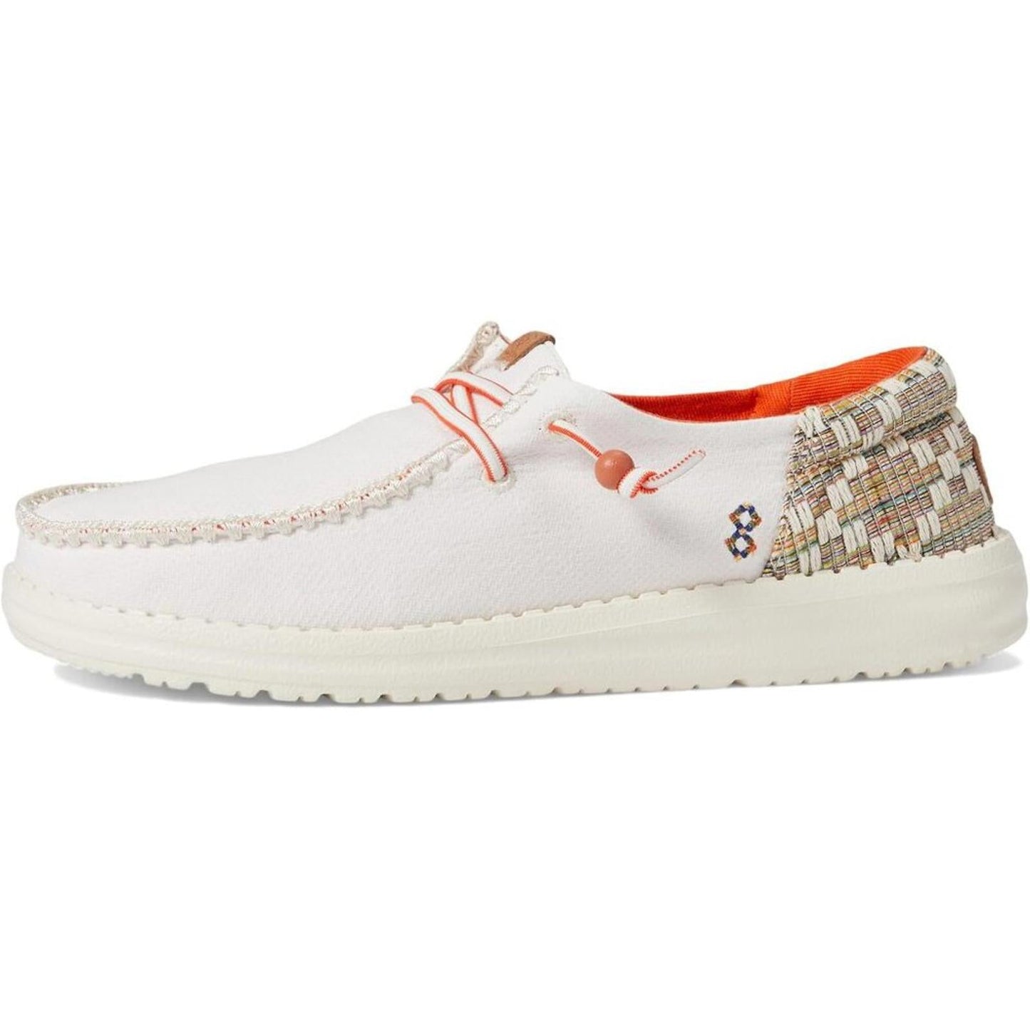 Wendy Funk Beige Jacquard Casual Shoes