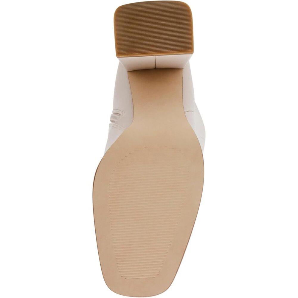 Livah Bone Heeled Knee High Boots