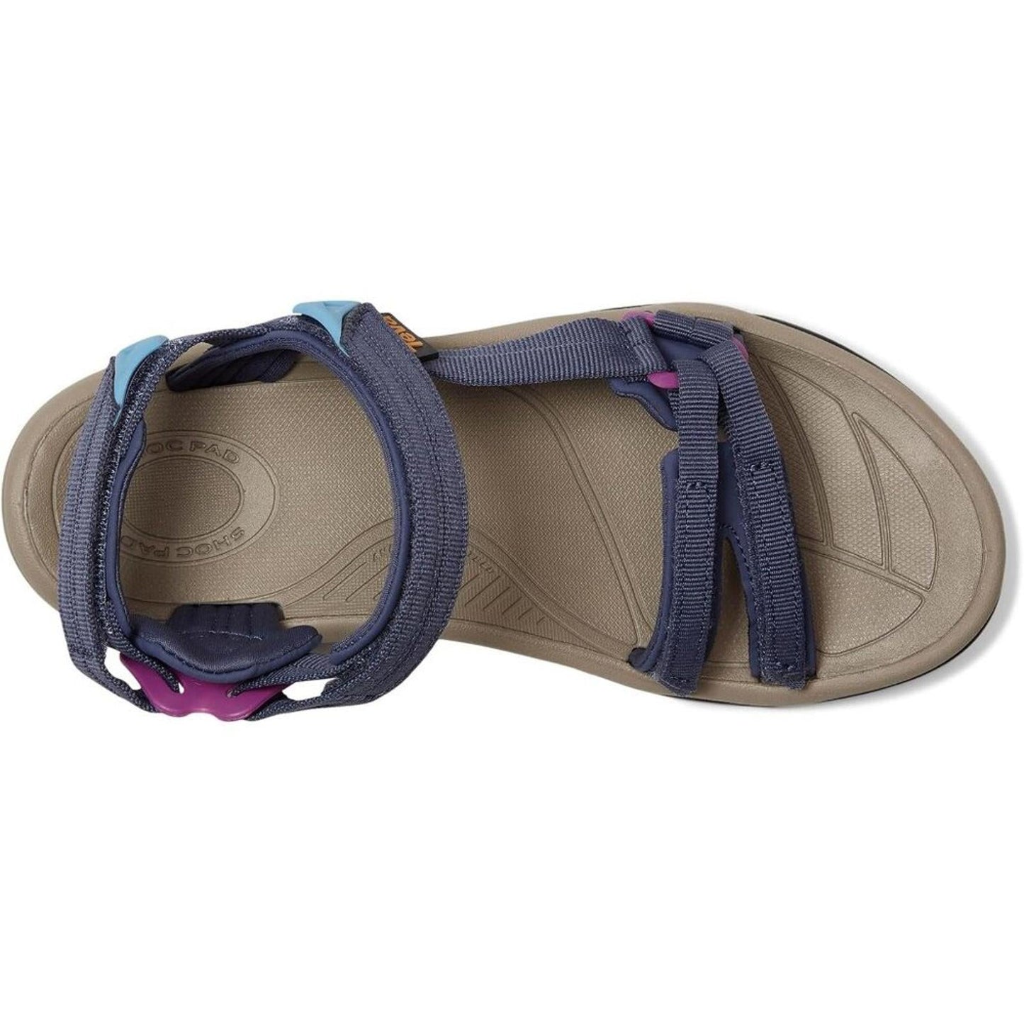 Terra Fi Lite Crown Blue Strap Sandals