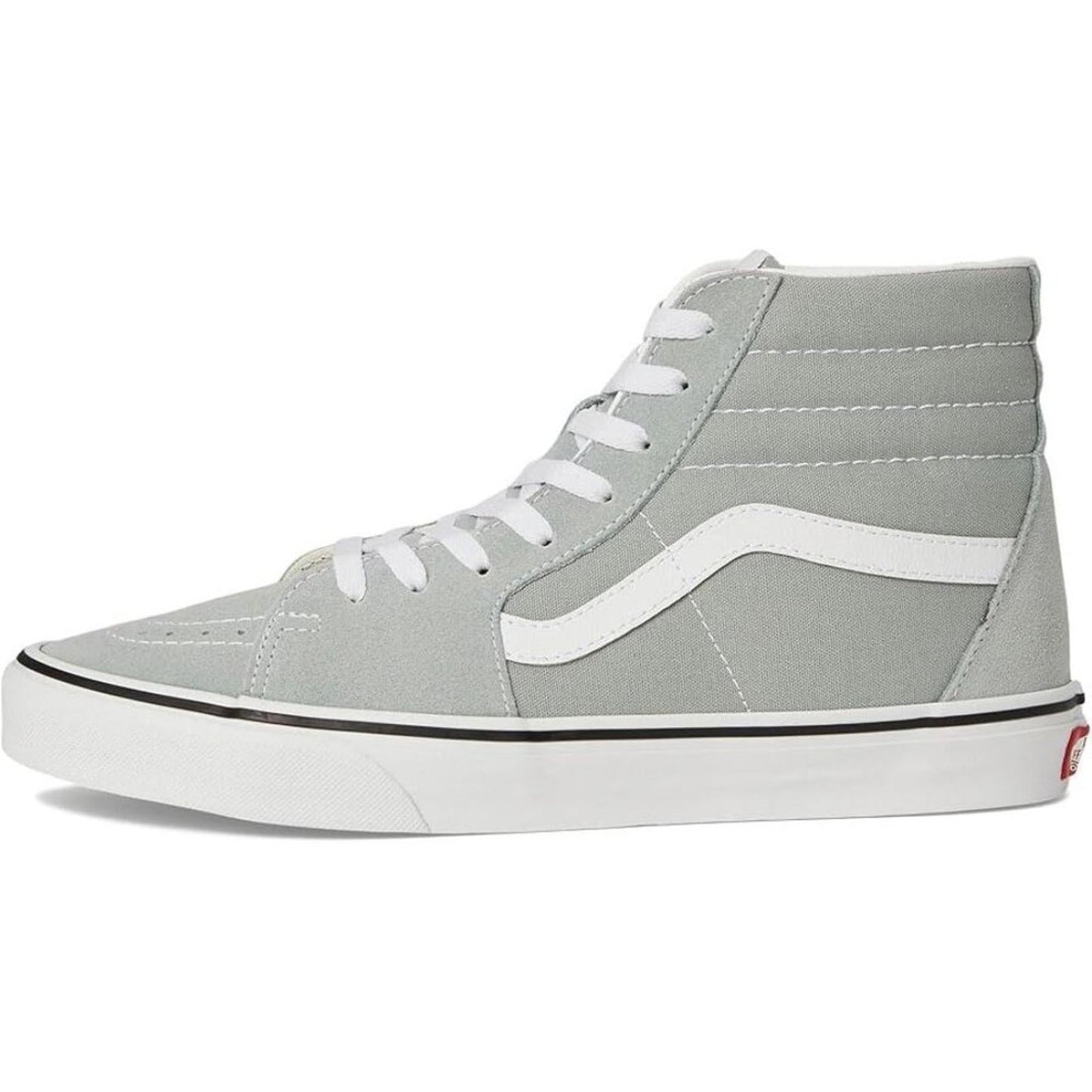 Sk8-Hi Color Theory Pure Grey Lace Up Sneakers