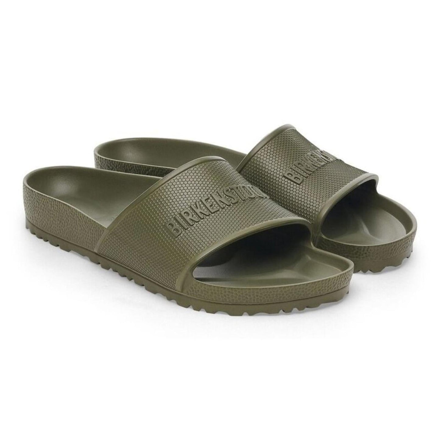 Barbados Eva Khaki Slide Sandals