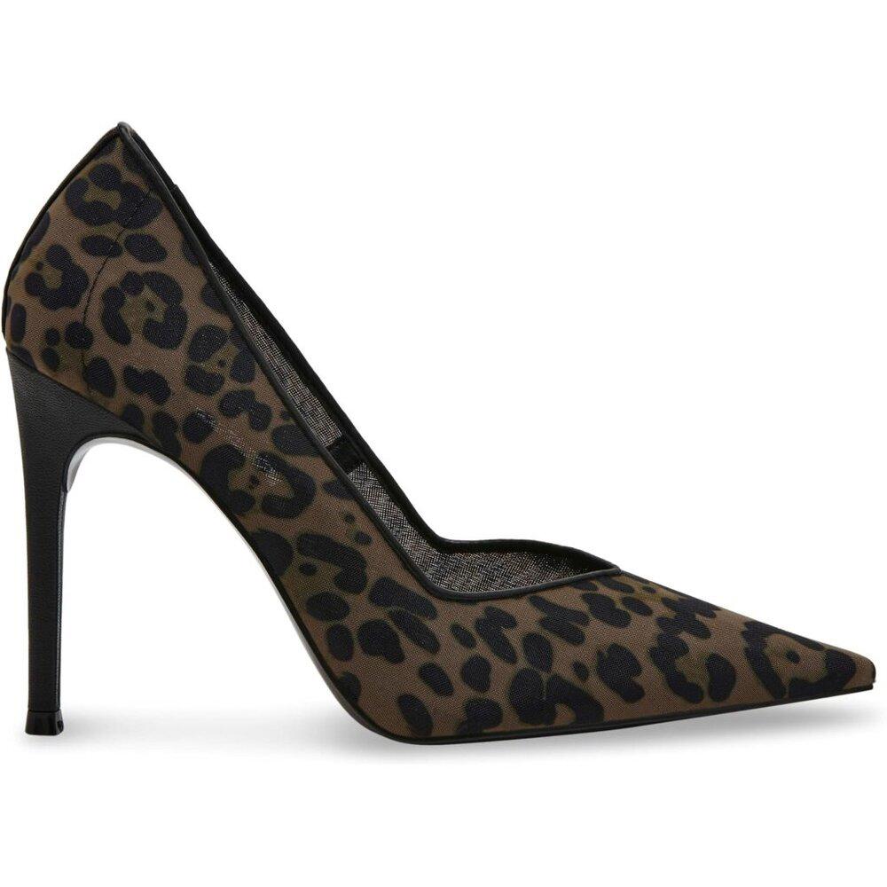 Raz Leopard Mesh Heeled Pumps