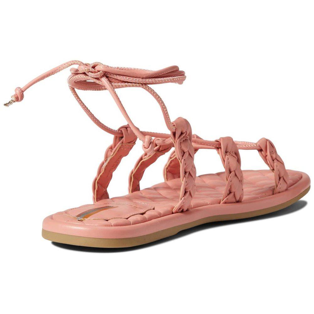 Zariah Dark Choco Quilted Flat Sandals