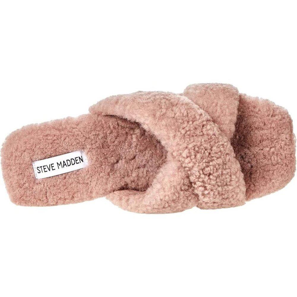 Recovery Blush Sherpa Slides