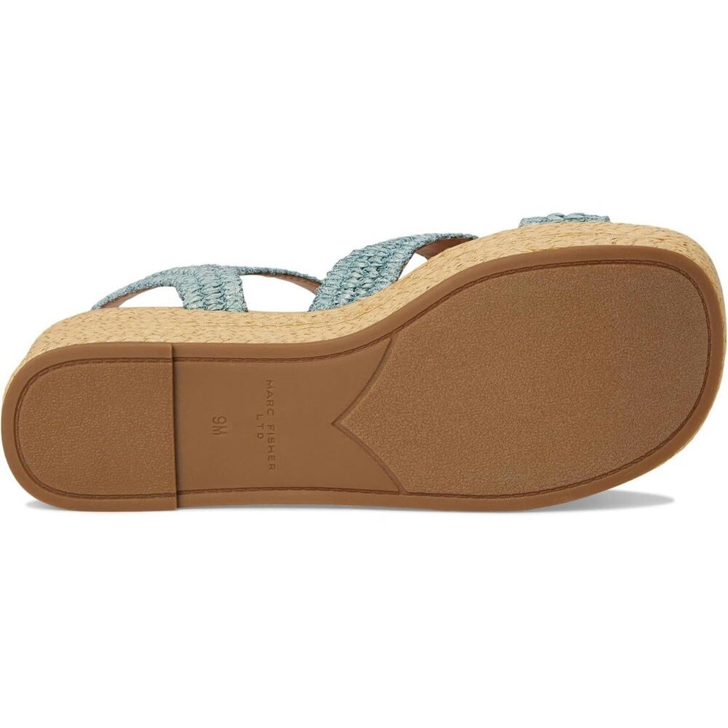 Payley Blue Wedge Platform Sandals