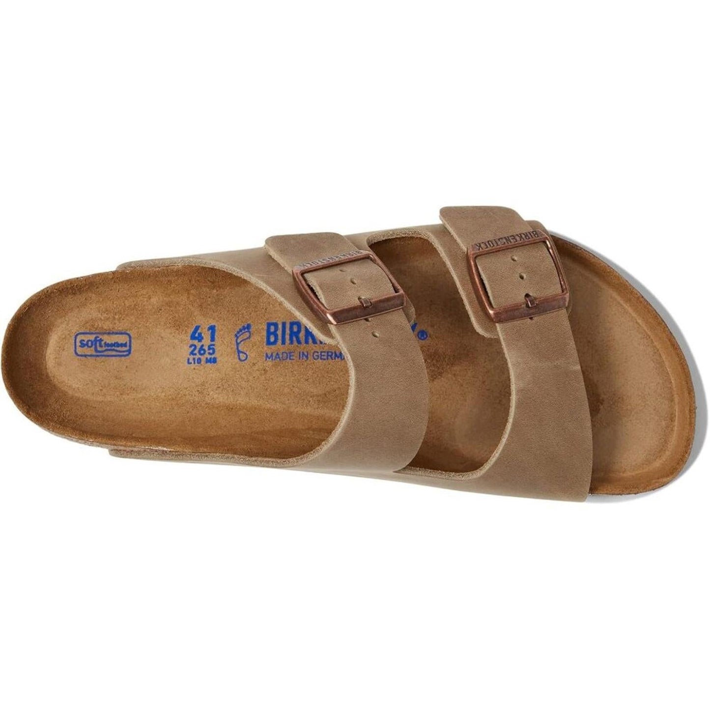 Arizona Tobacco Oiled Leather Sandals