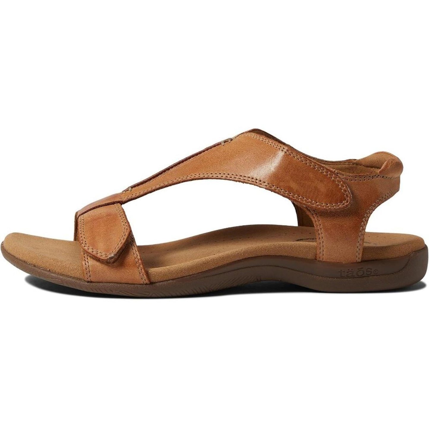 The Show Caramel Leather Sandals