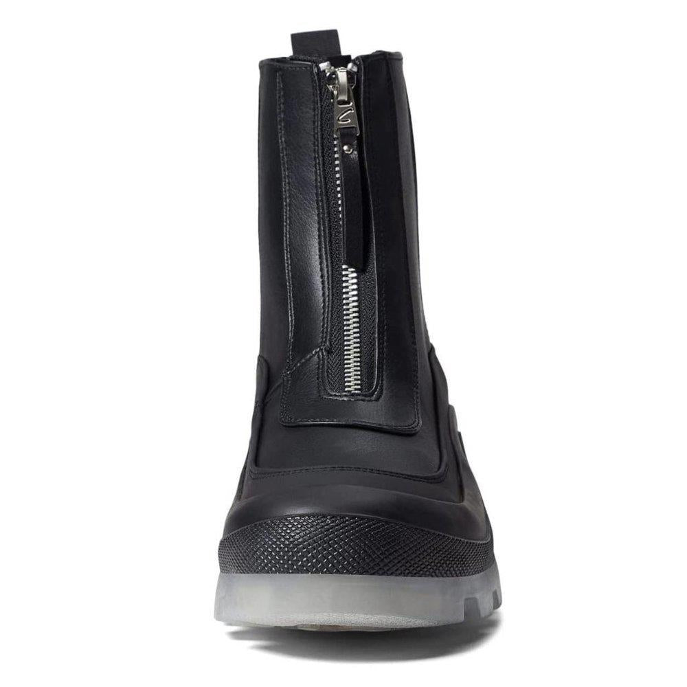 Bethanie Black Clear Zip Boots