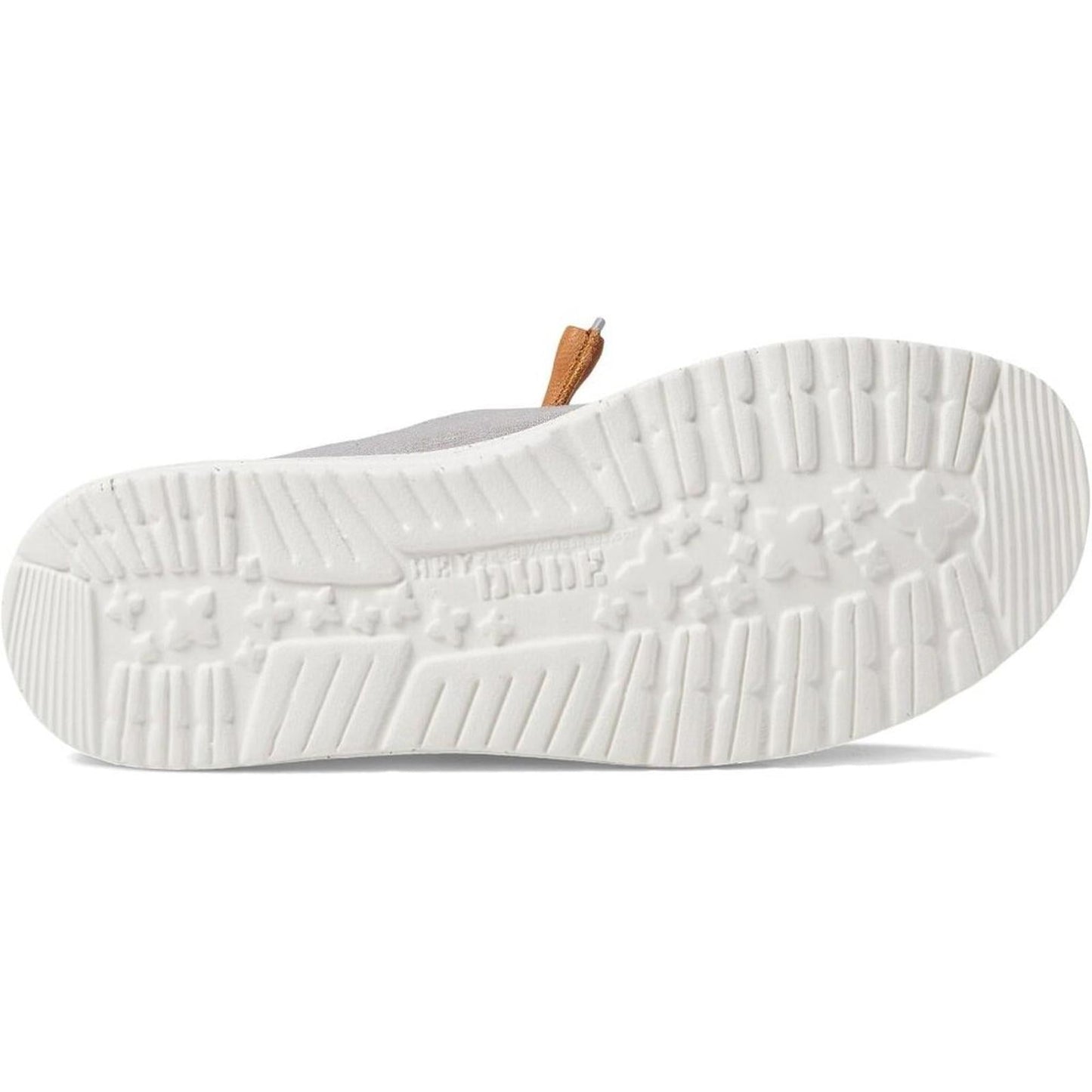 Wendy Grey Washed Canvas Slip-On Casual Shoes