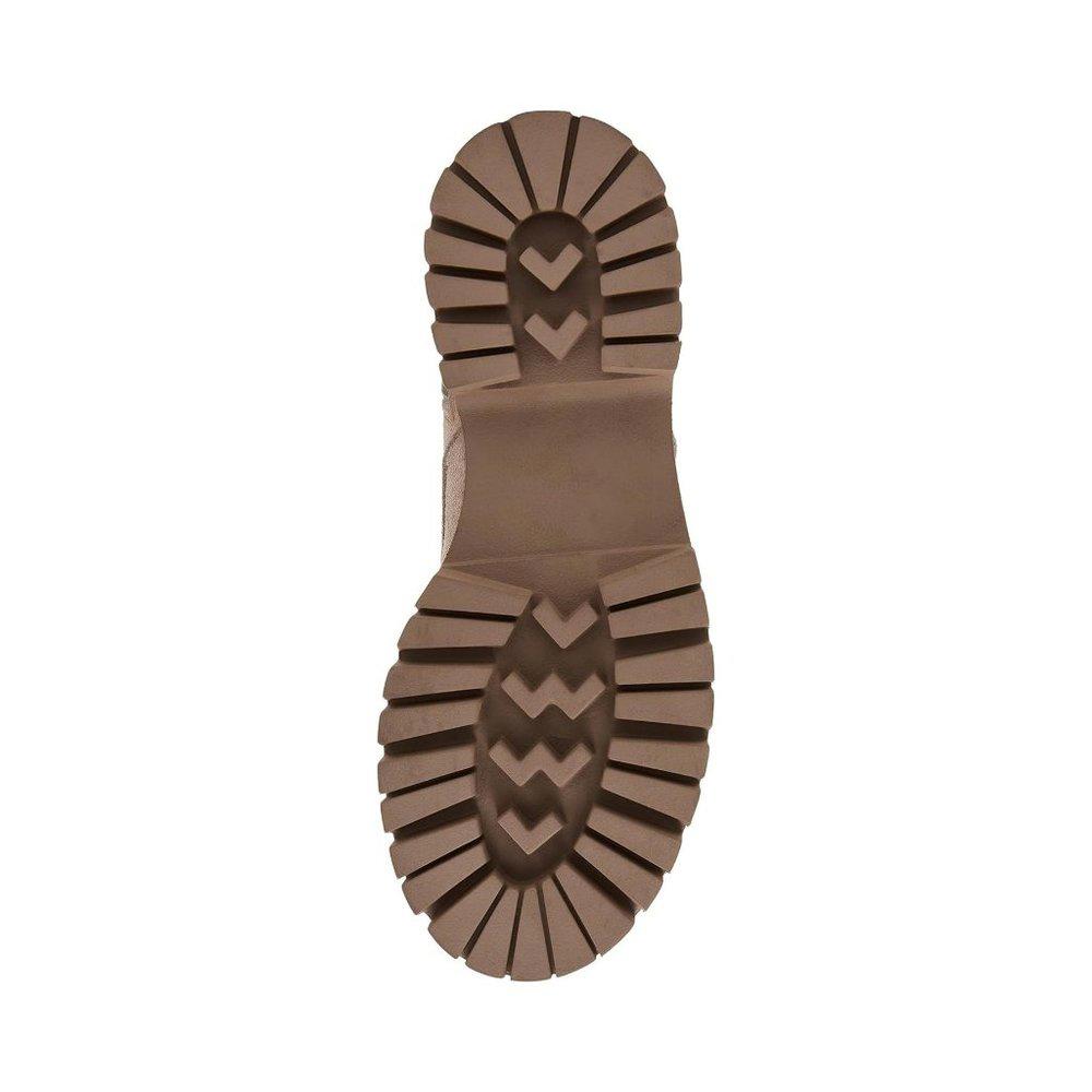 Lika Mushroom Suede Lace Up Boots