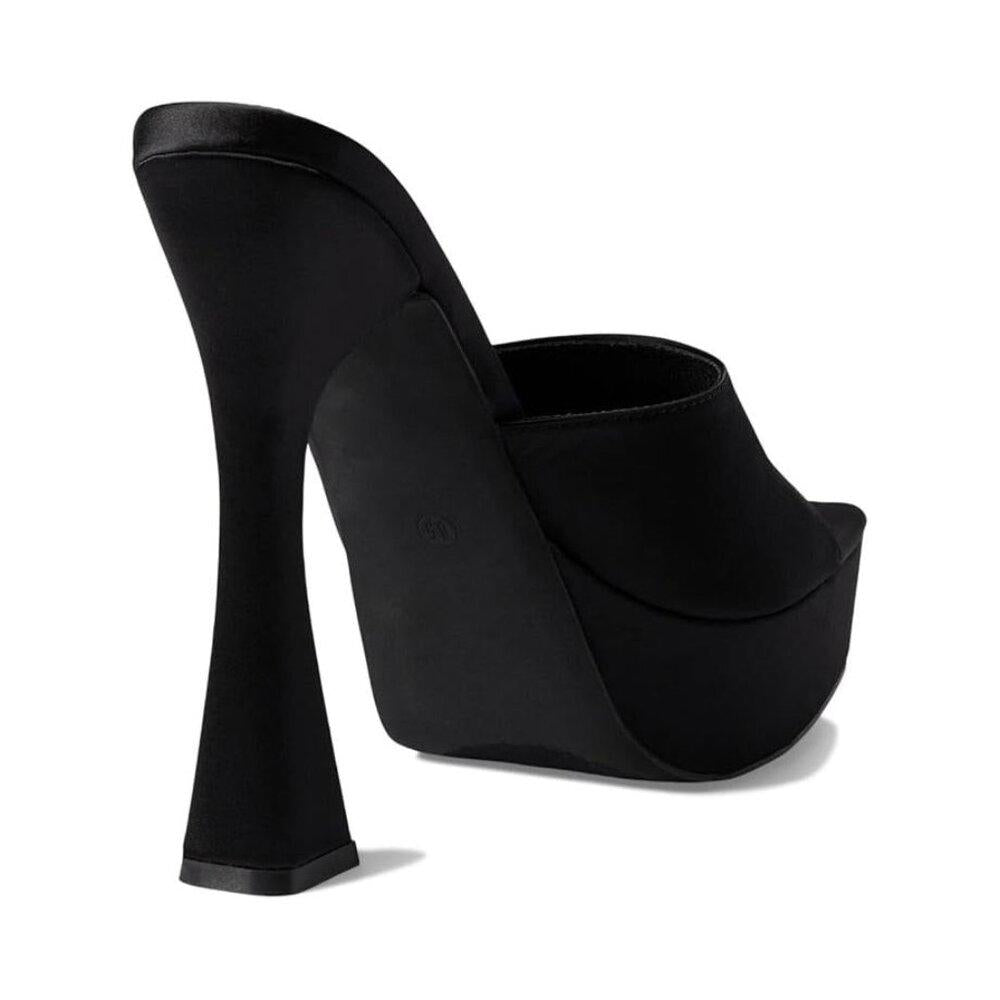 Vineyard Black Heeled Sandals