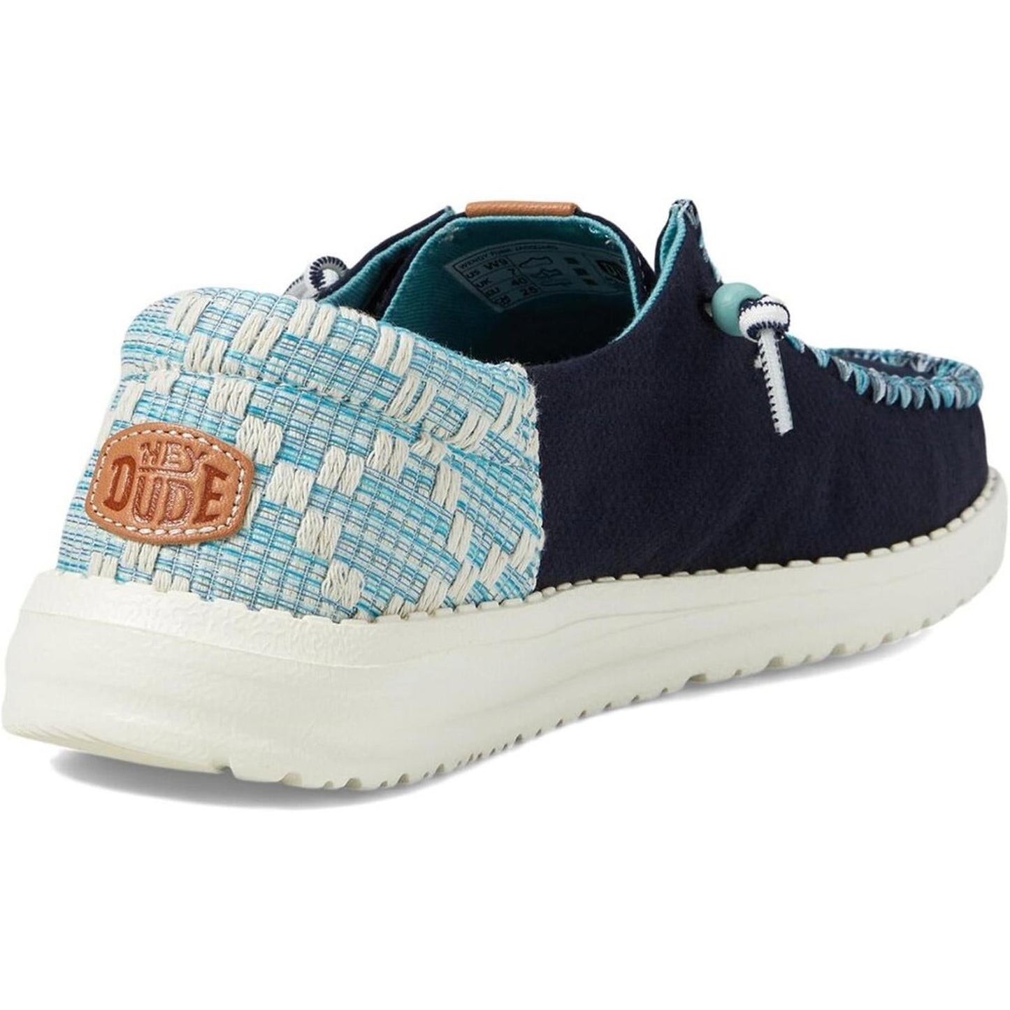 Wendy Funk Blue Jacquard Casual Shoes