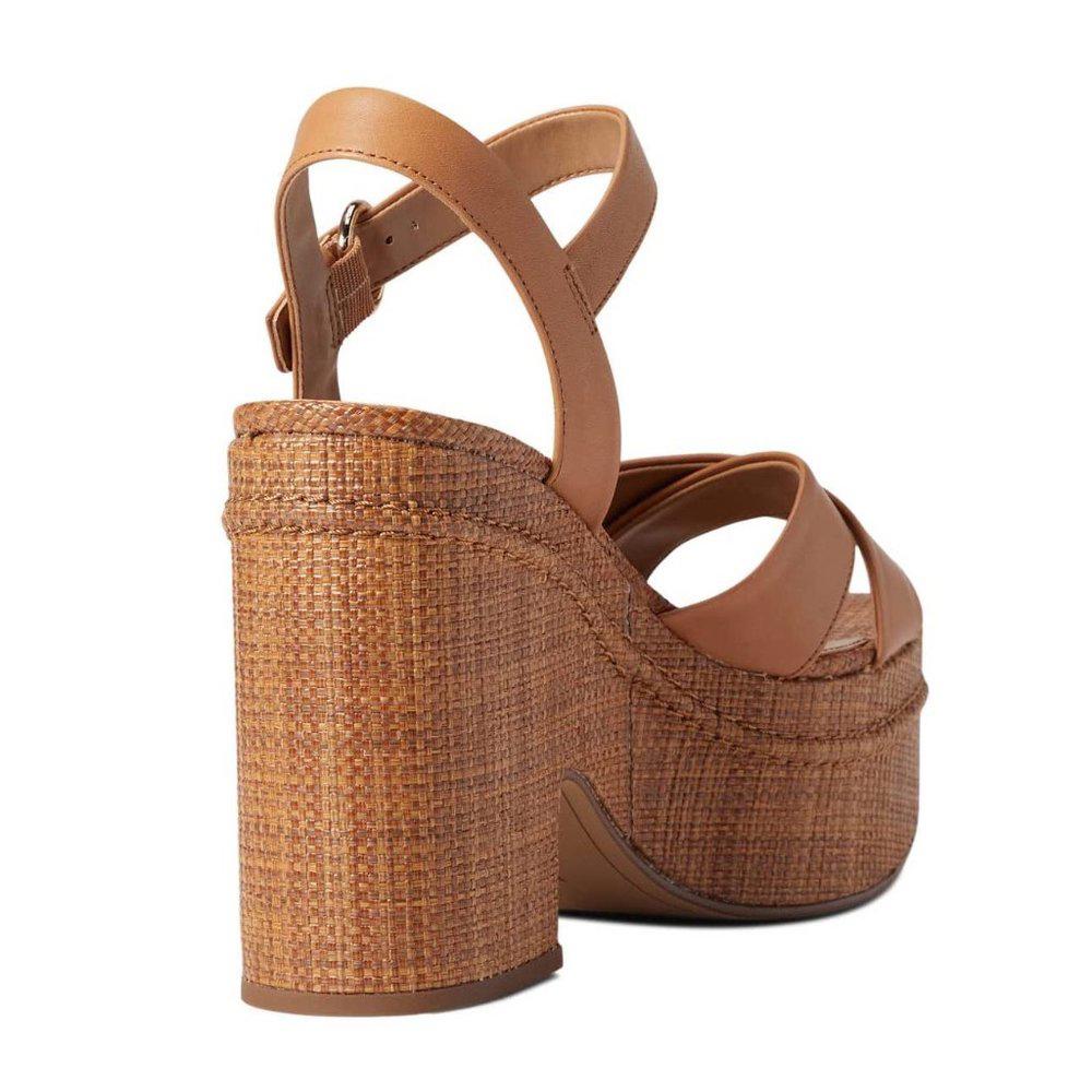 Trianna Cuoio Brown Platform Sandals