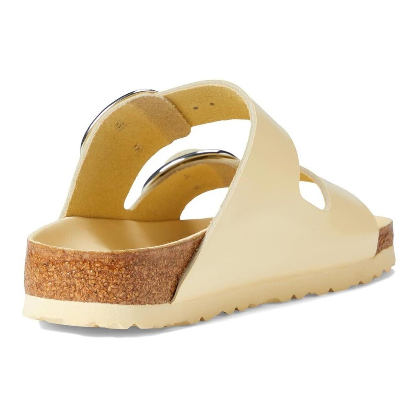 Arizona Big Buckle High Shine Butter Leather Sandals