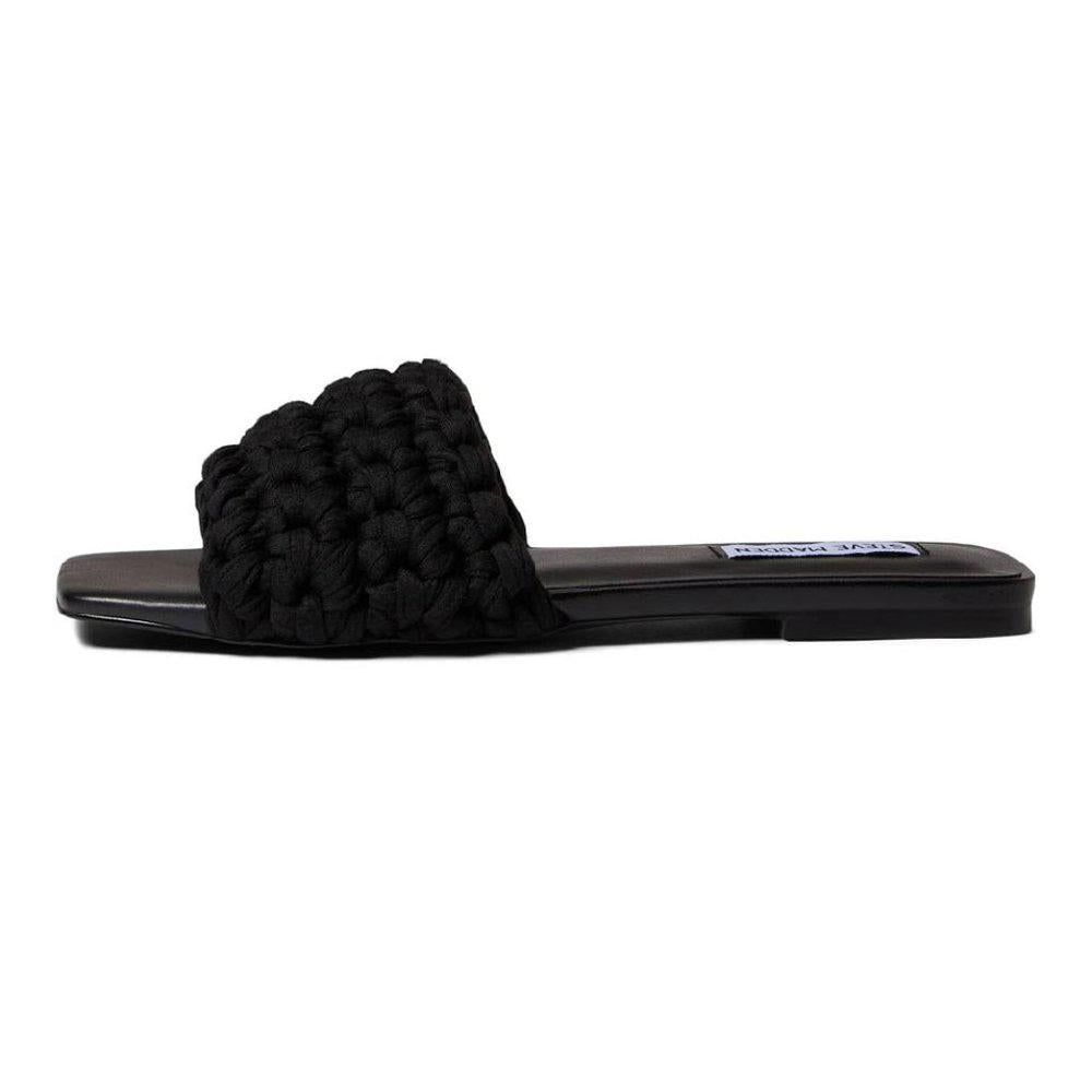 Maldeve Onyx Braided Slides