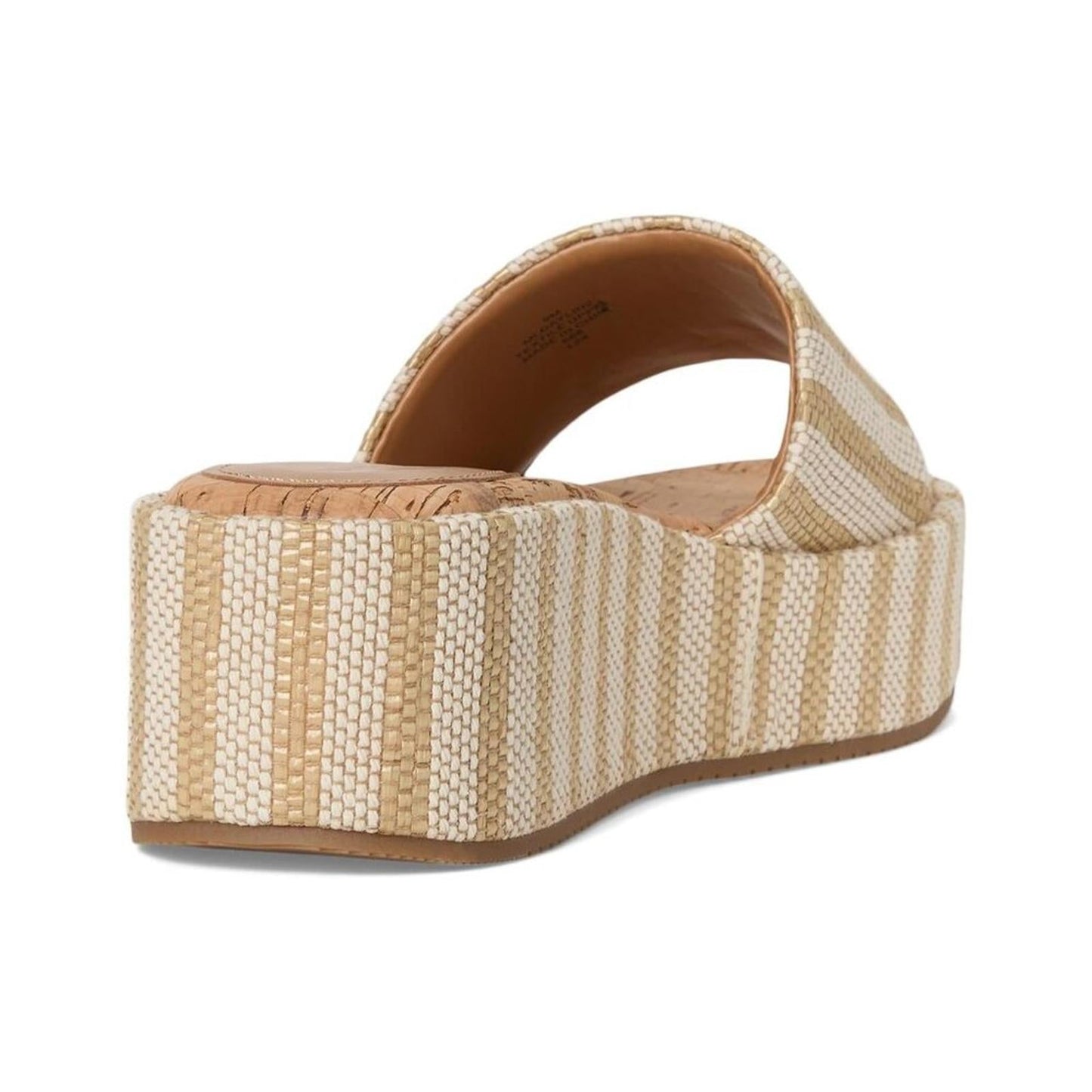 Daylin Natural Stripe Multi Wedge Sandals