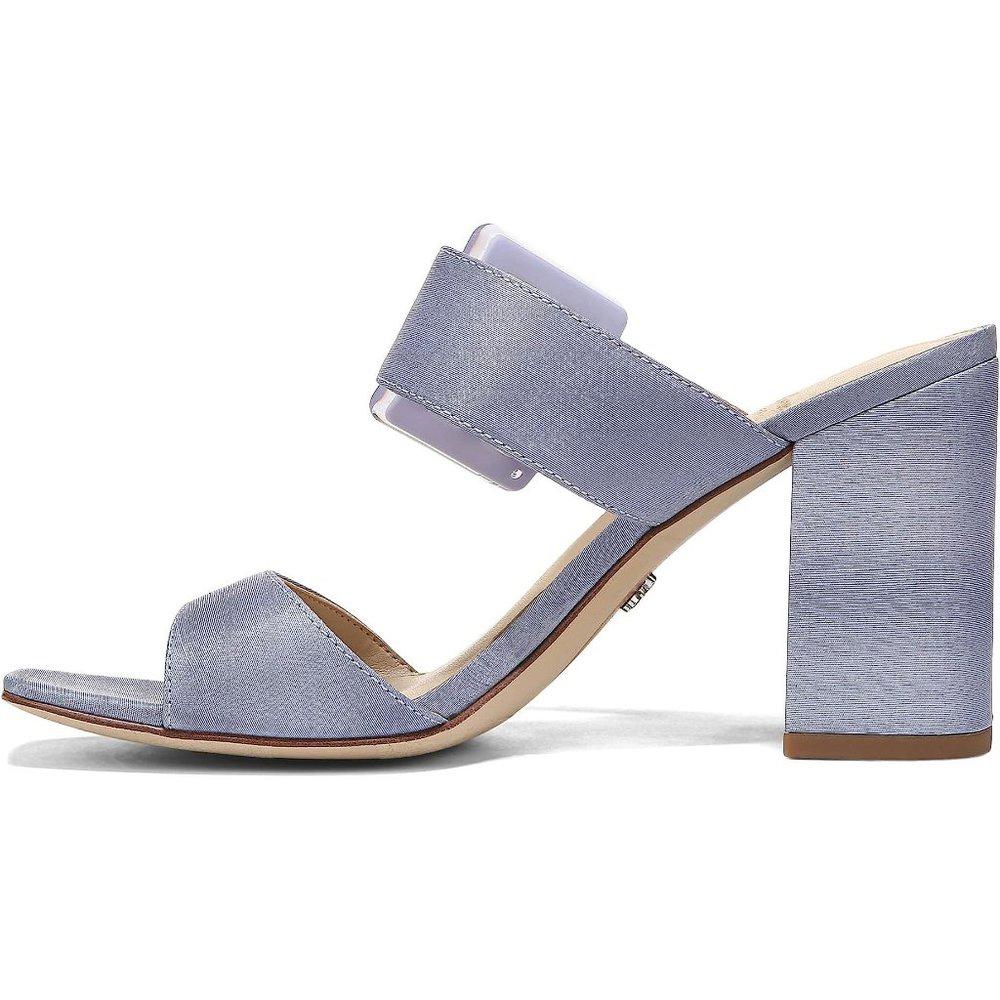 Dalton Oslo Blue Buckle Heeled Sandals