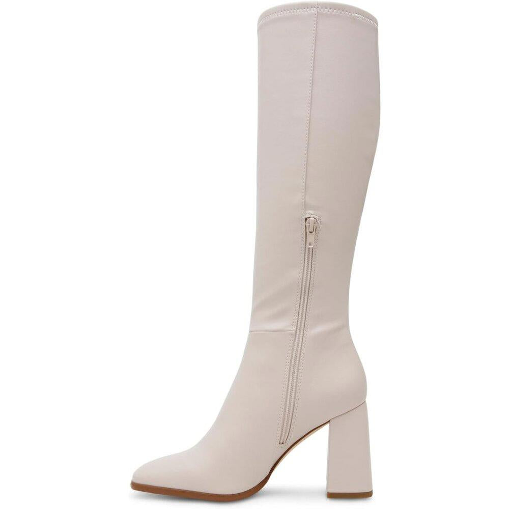 Livah Bone Heeled Knee High Boots