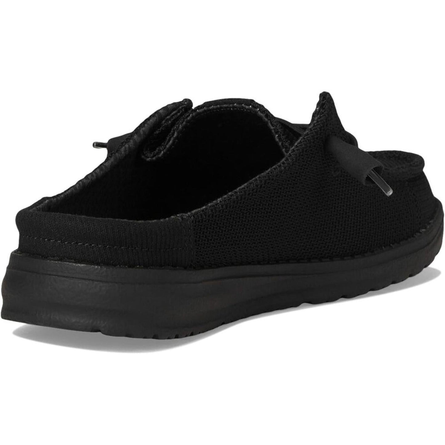 Wendy Black Slip On Stretch Sox Casual Shoes