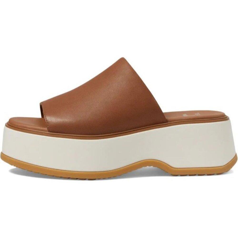 Dayspring Tan Chunky Slide Sandals