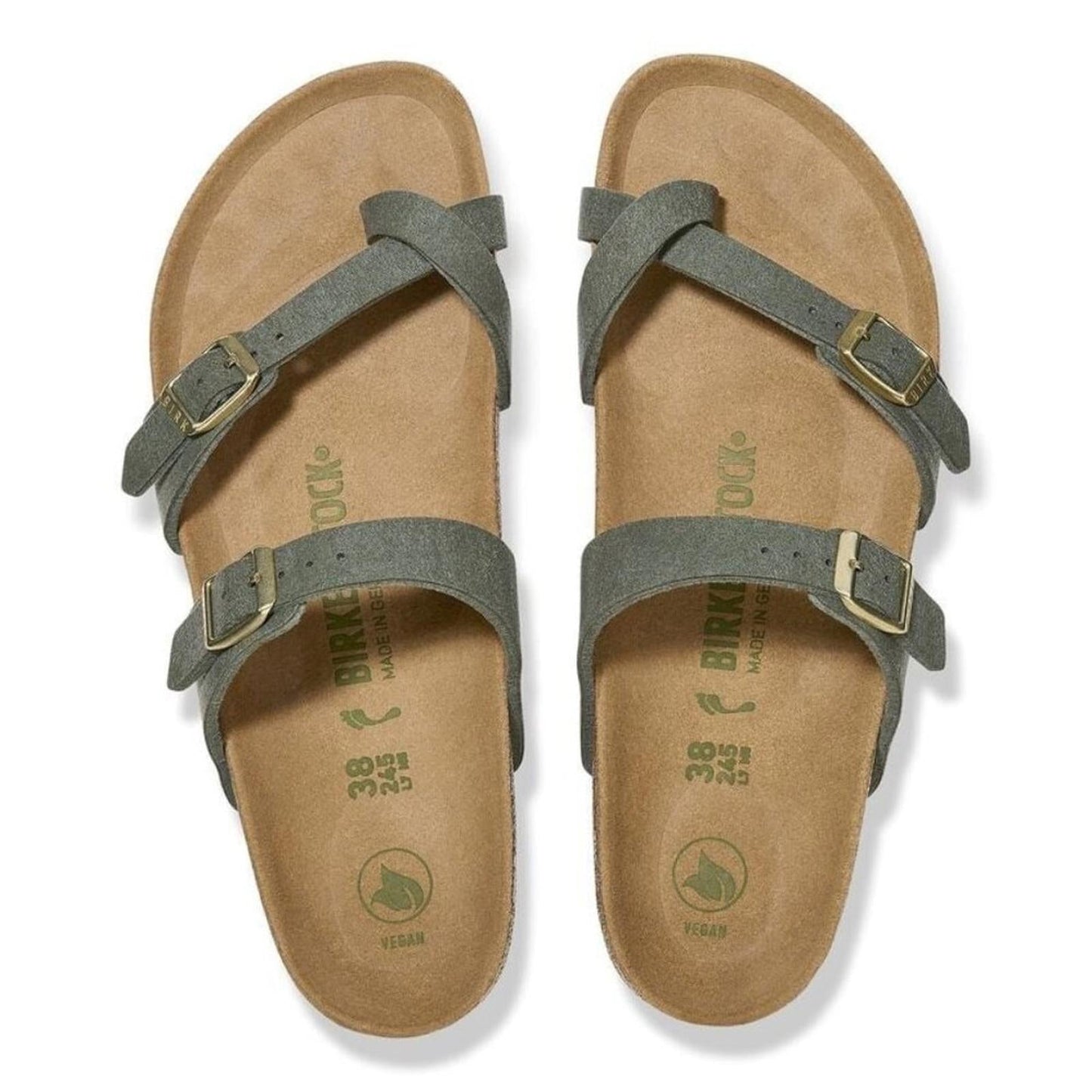 Mayari Soft Birki Vegan Thyme Sandals