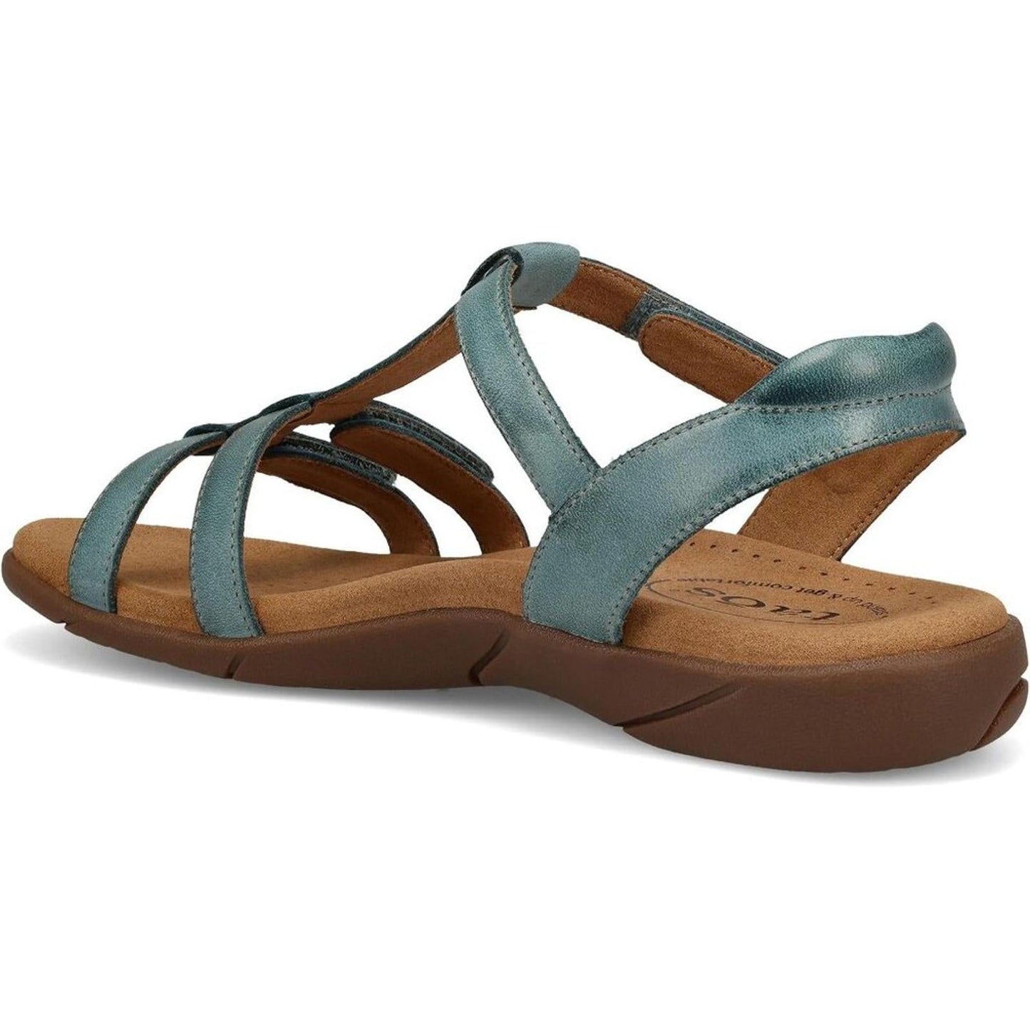 Trophy 2 Teal Leather Sandals