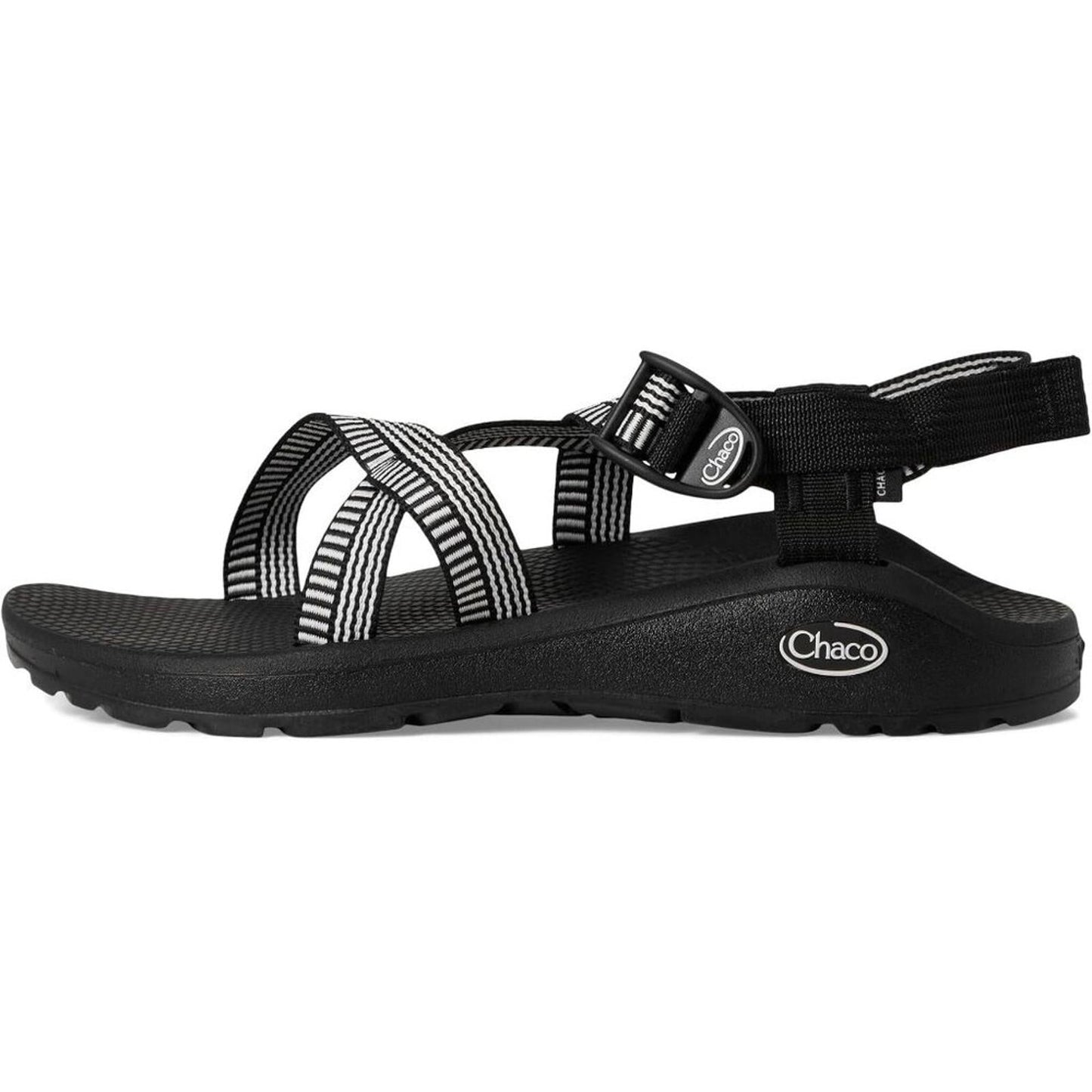 Z/1 Cloud Level Black White Sandals