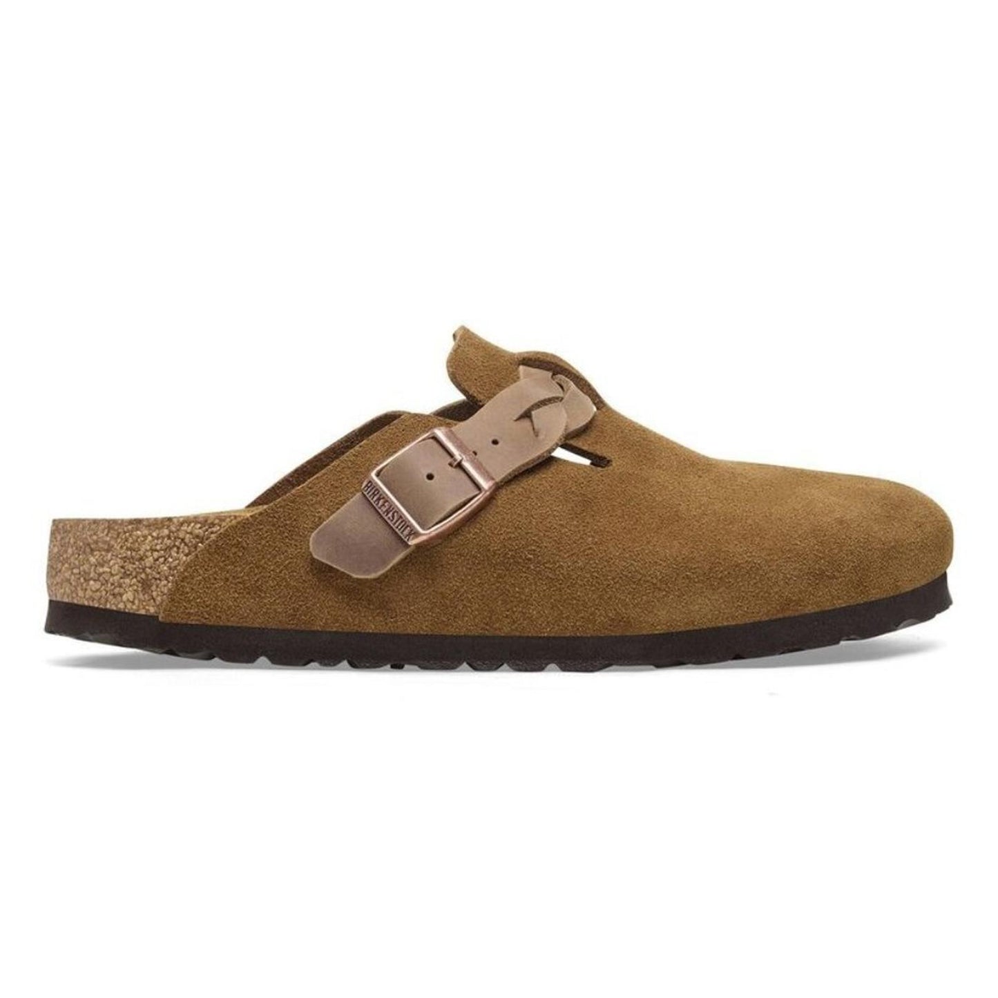 Boston Braided Mink Suede Leather Clogs