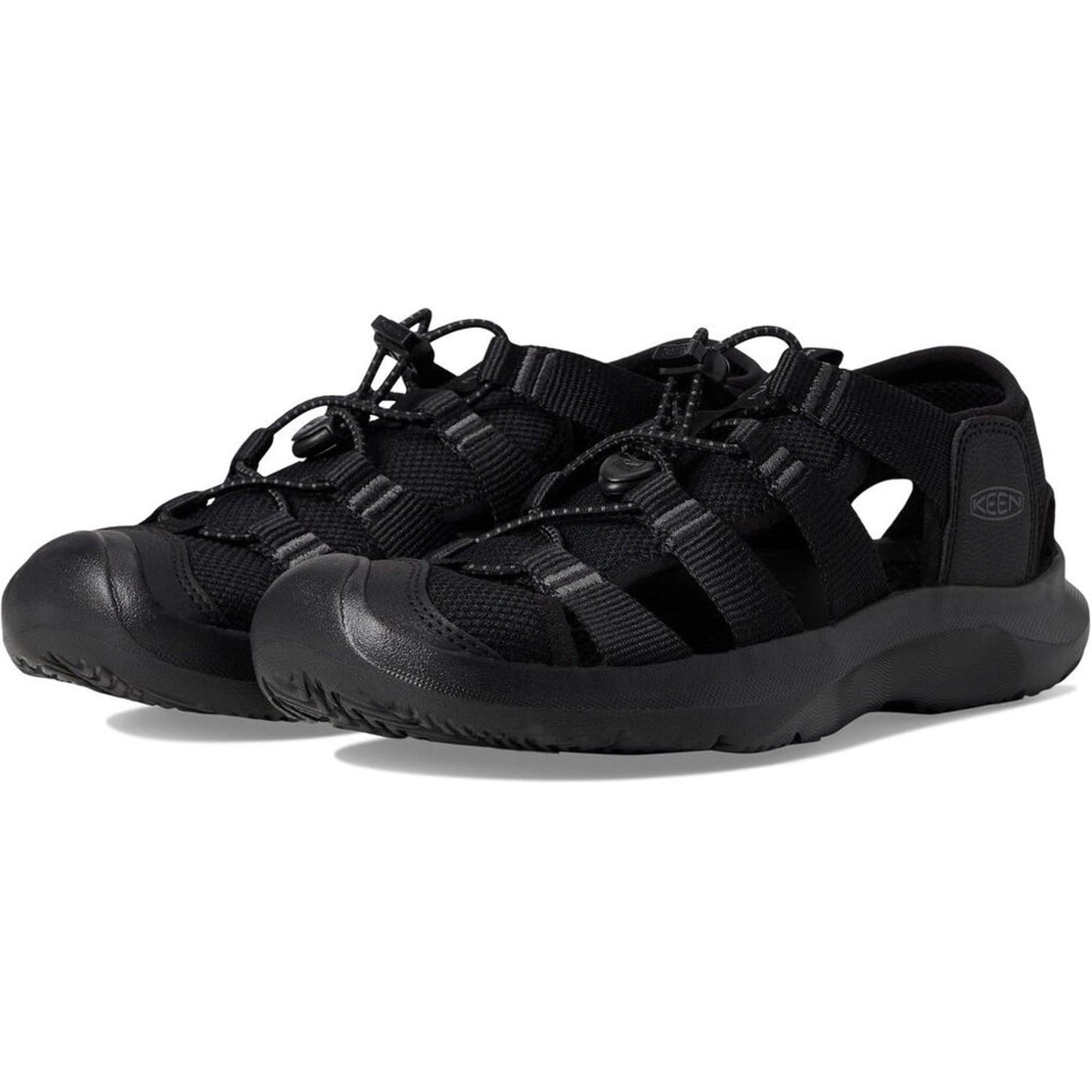 Seanik H2 Black Magnet Sandals