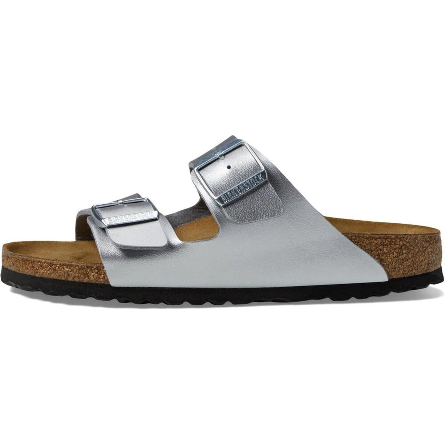 Arizona Birko Flor Silver Sandals