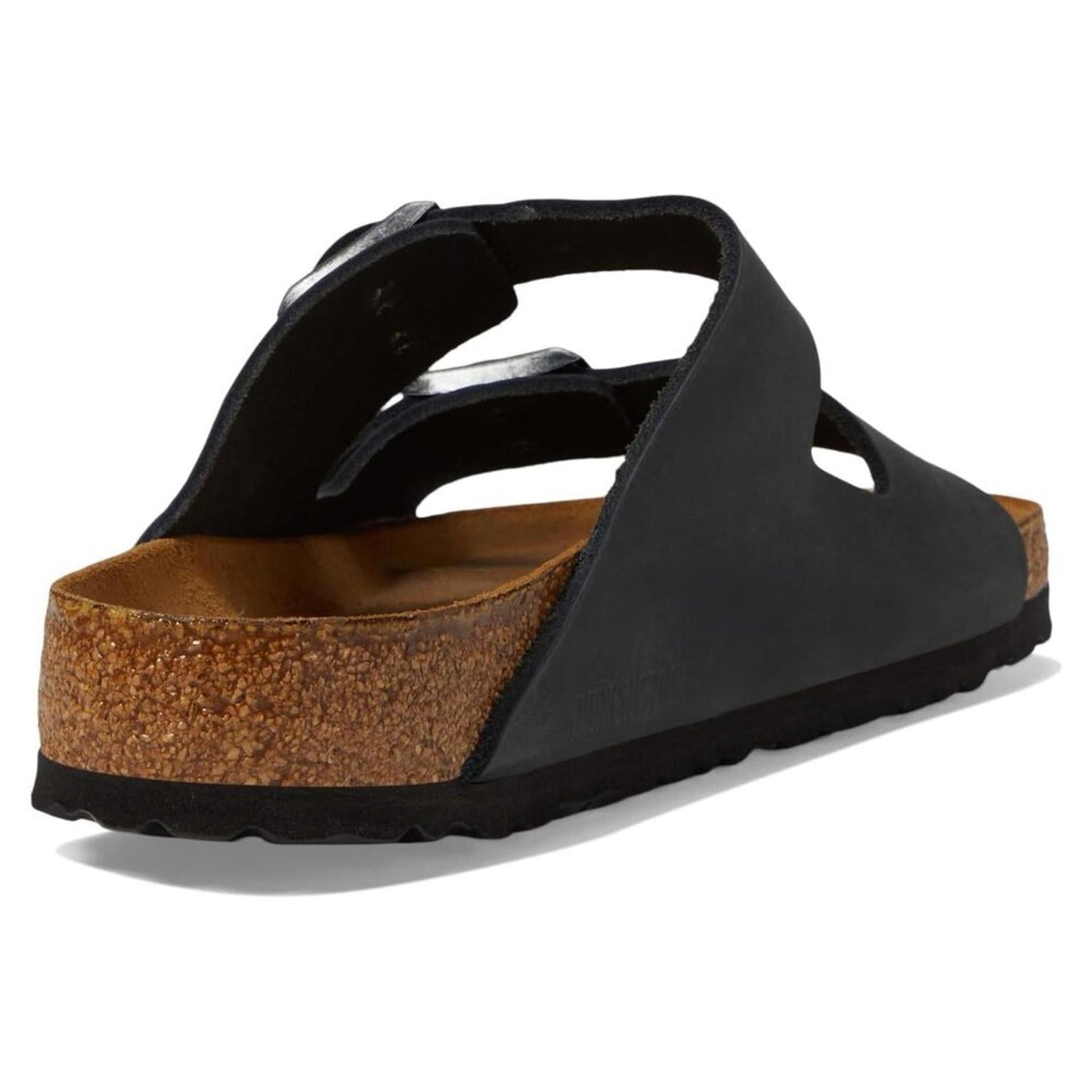 Arizona Black Oiled Leather Sandals