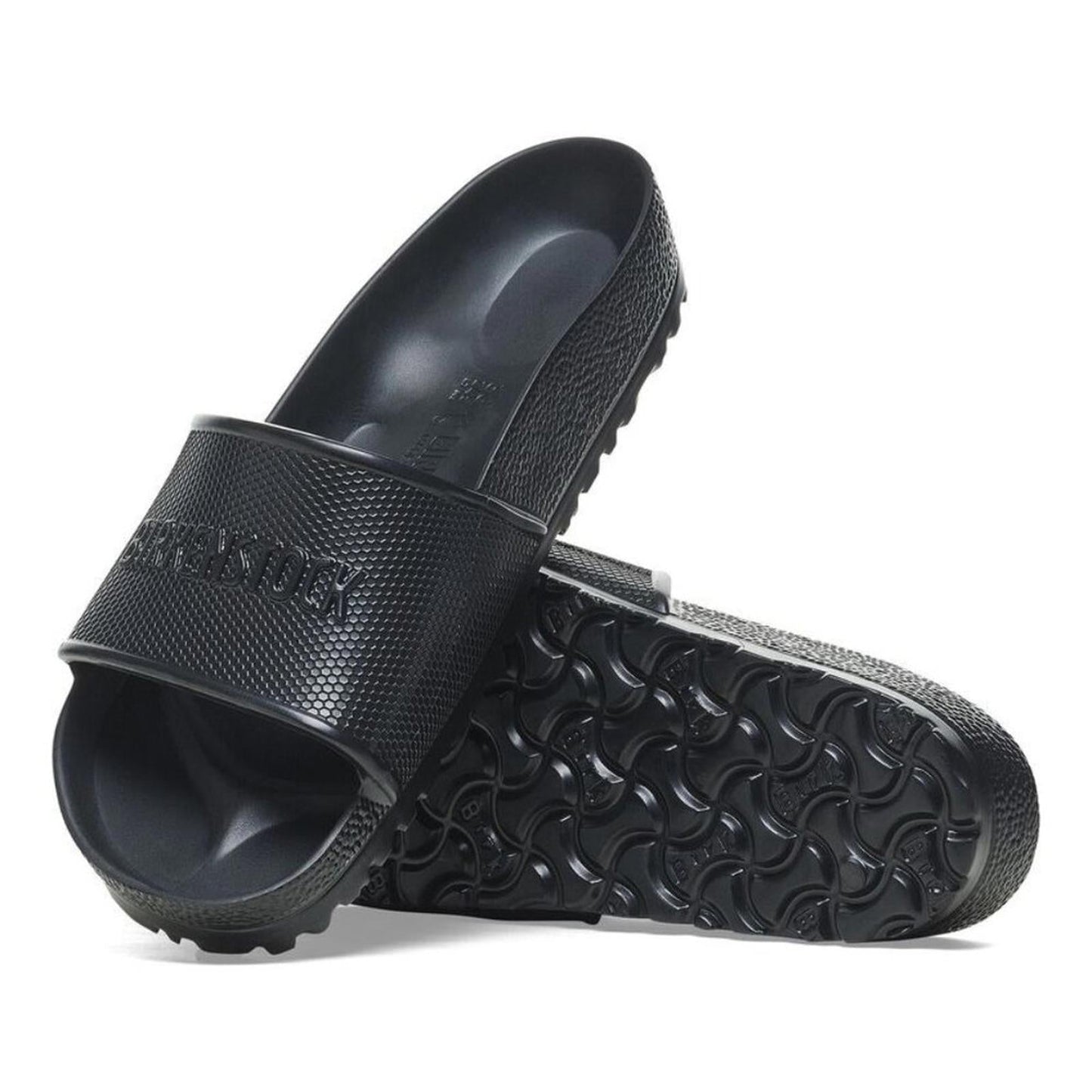 Barbados Eva Black Slide Sandals
