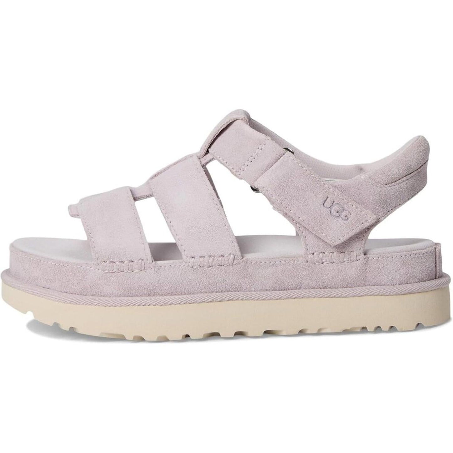 Godenstar Bay Fog Suede Strap Sandals