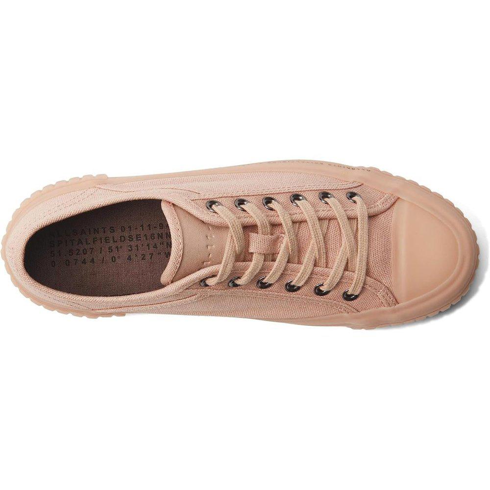 Ghost Jackie Misty Pink Canvas Low Top Trainers