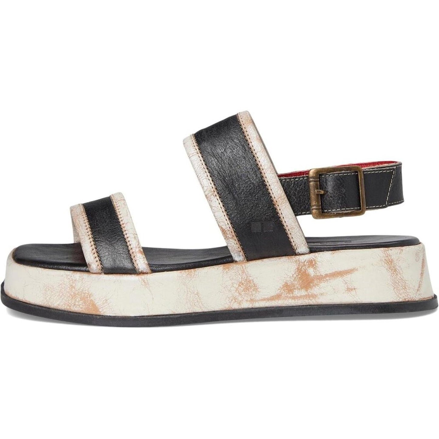 Vice Black Rustic Nectar Lux Leather Sandals