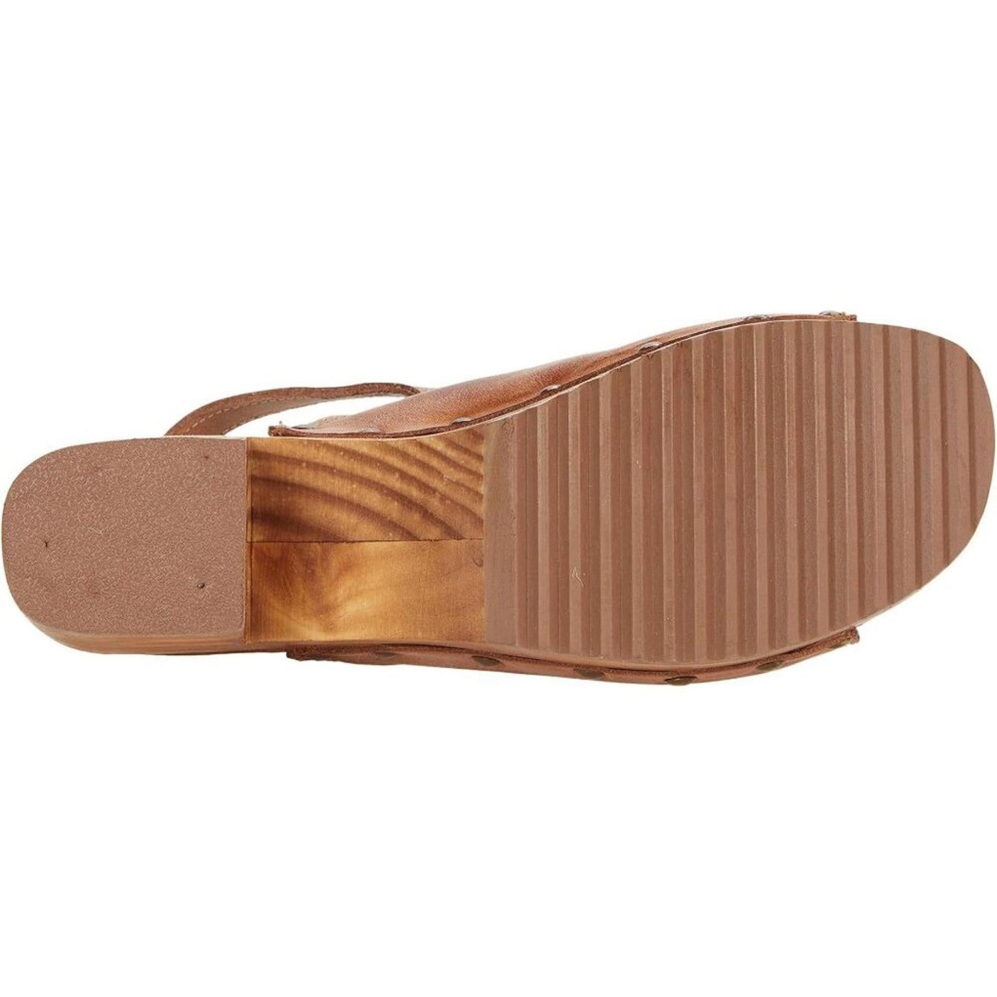 Marie Tan Dip-Dye Leather Heeled Sandals