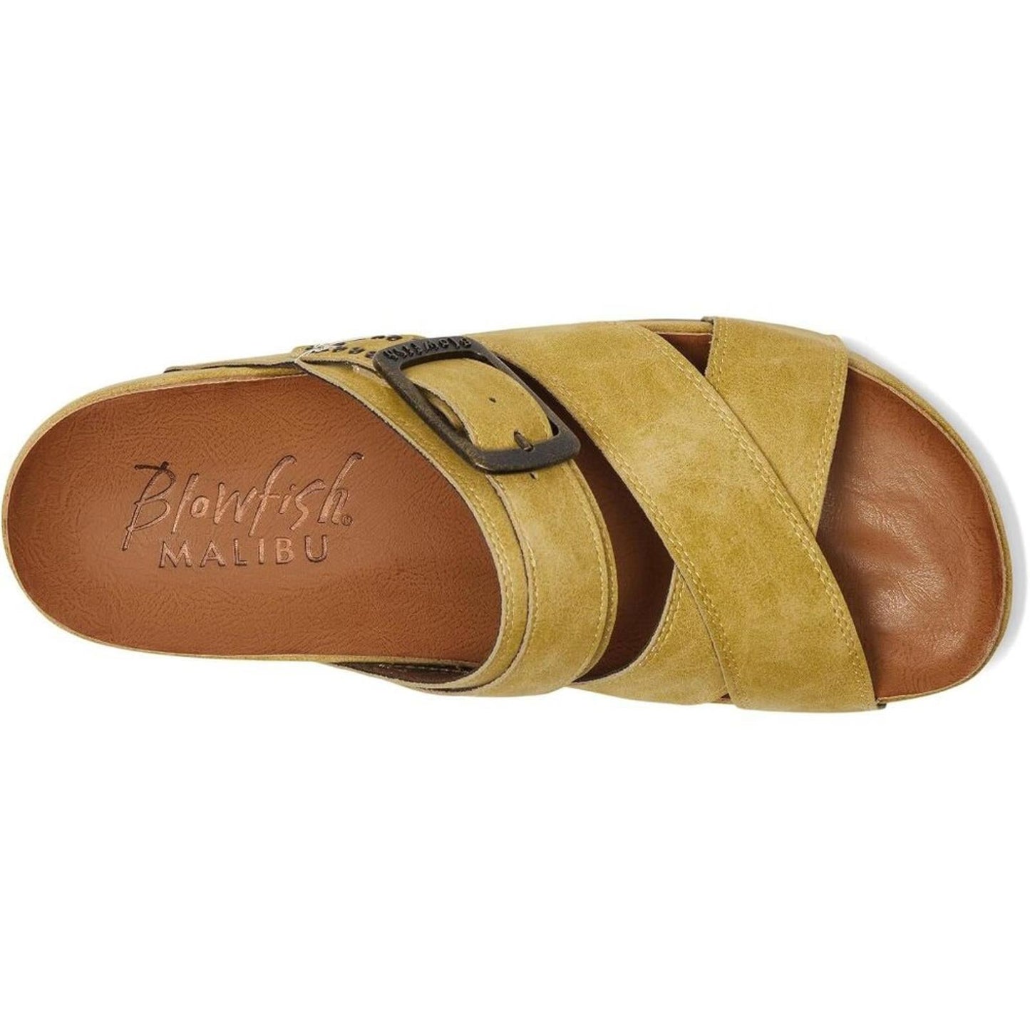Iris Pistachio Faux Suede Sandals