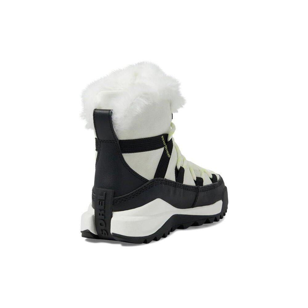 ONA RMX Glacy White Leather Lace Up Waterproof Boots