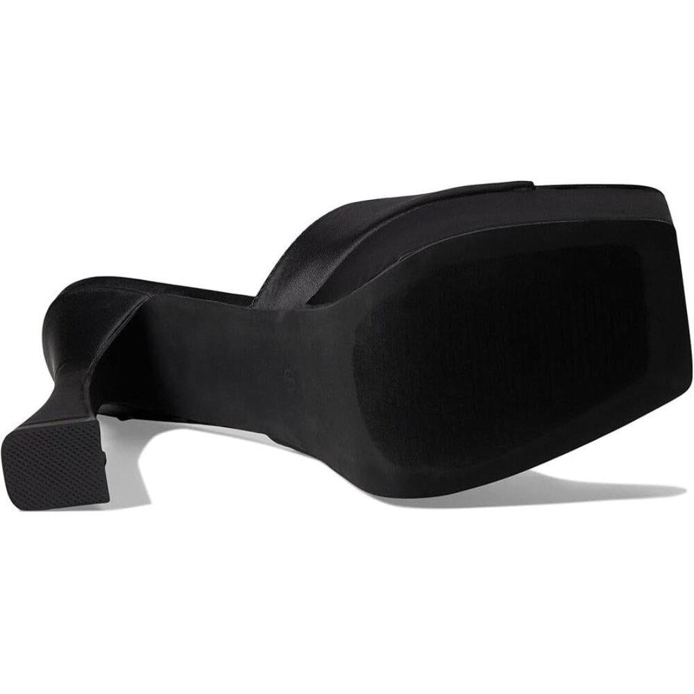 Vineyard Black Heeled Sandals