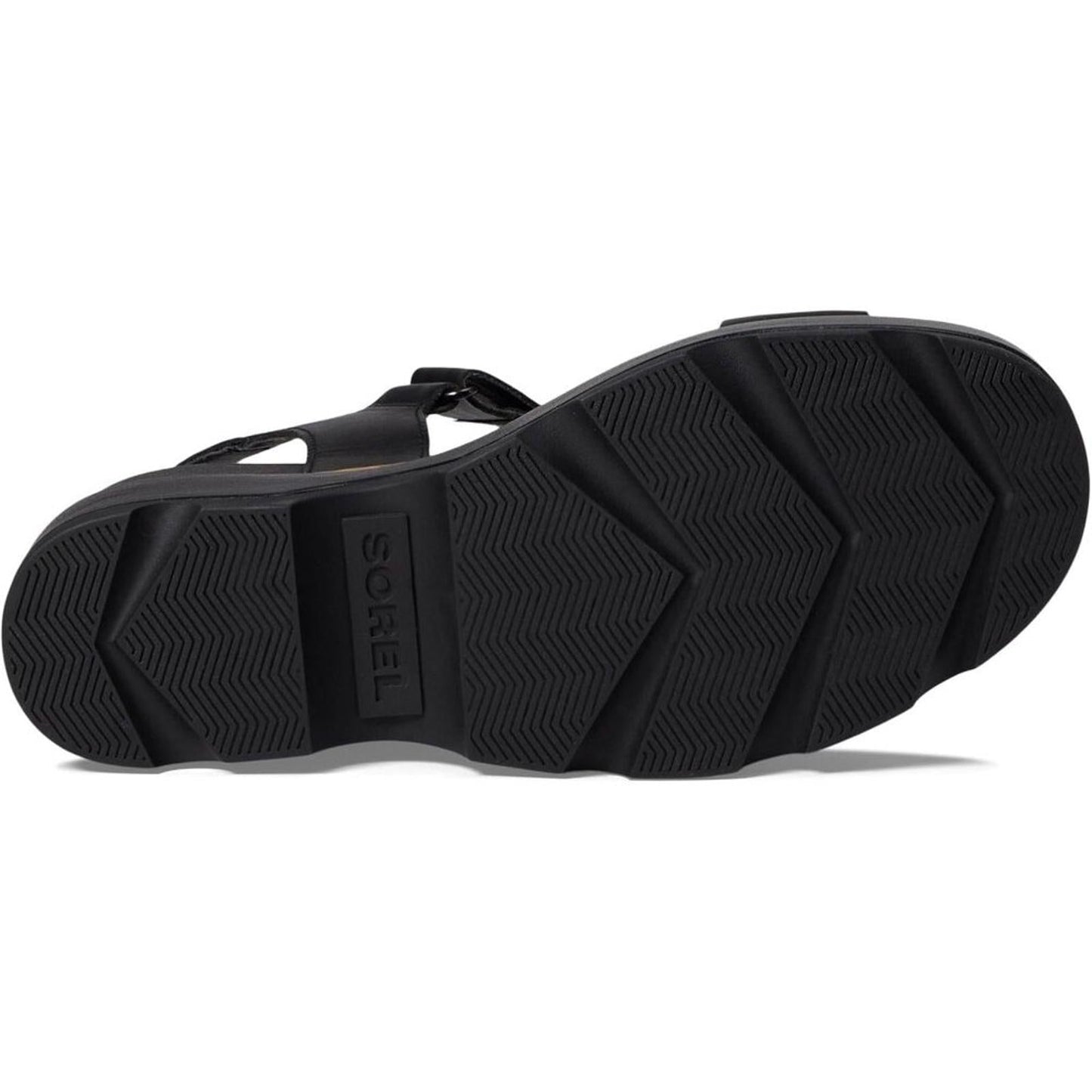 Joanie IV Black Y Strap Wedge Sandals