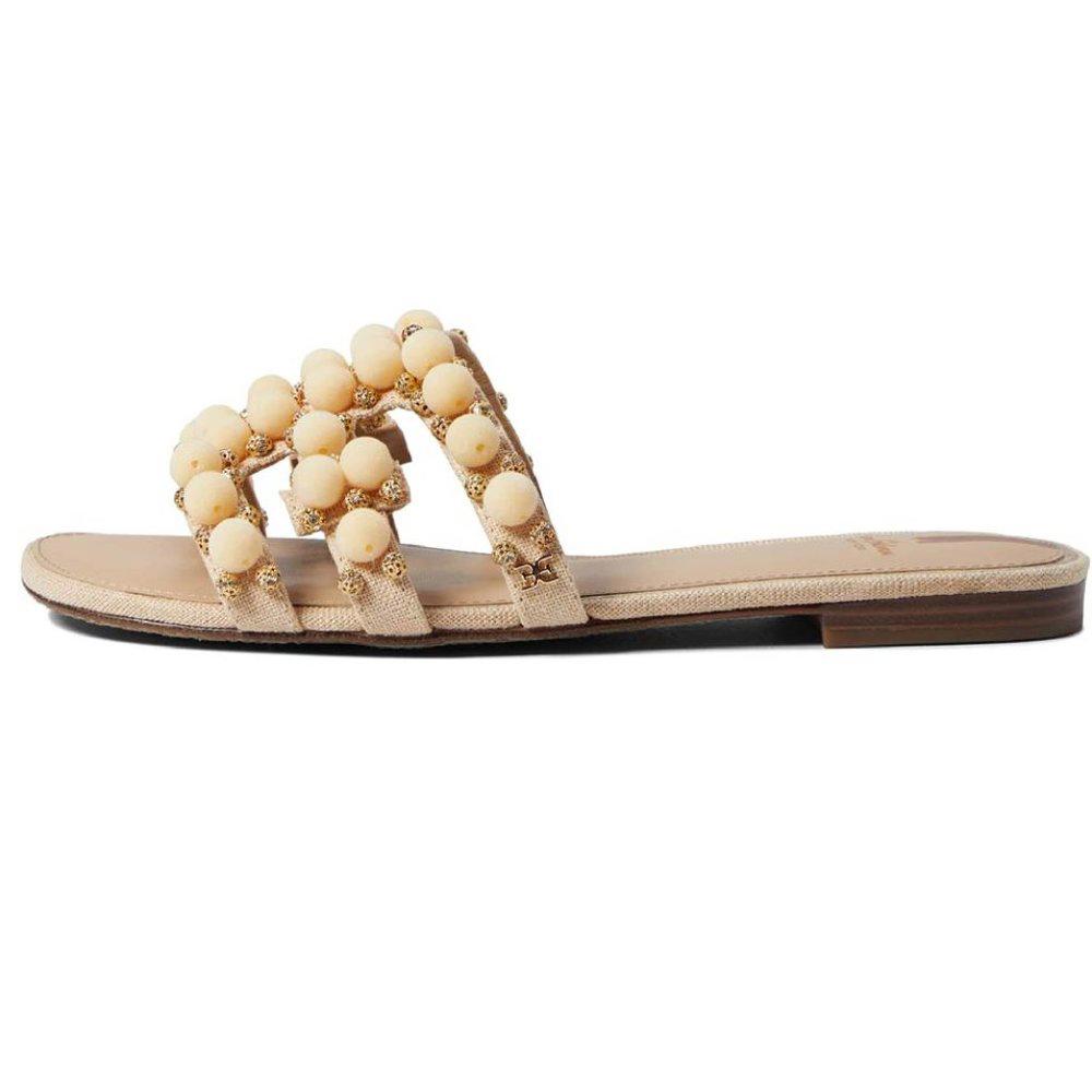 Bay Embellished Flat Sandals